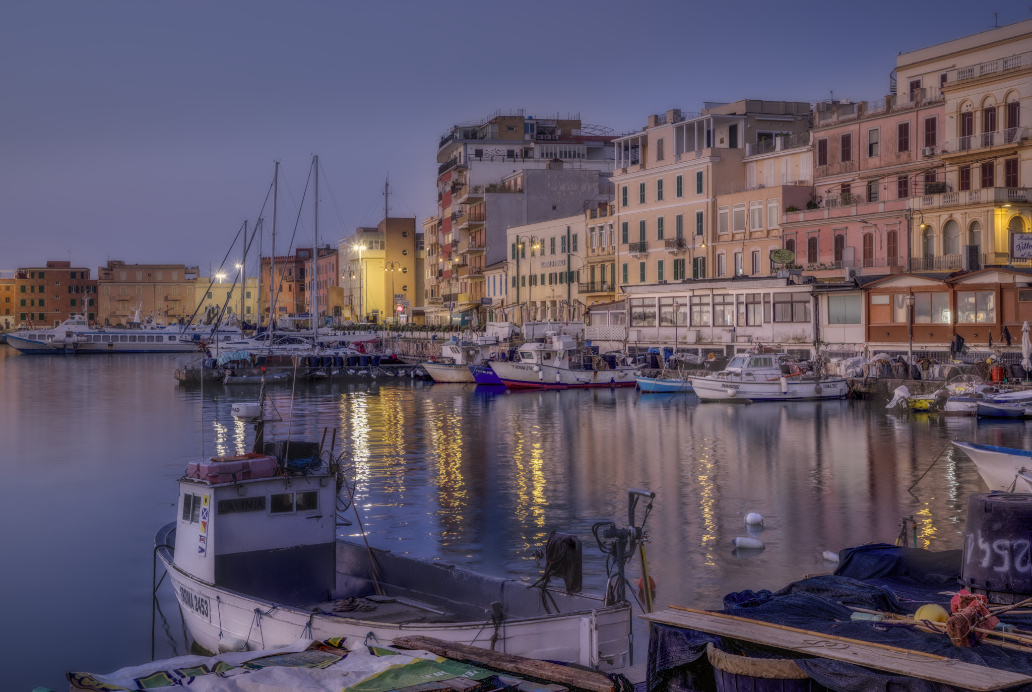 The small port of Anzio