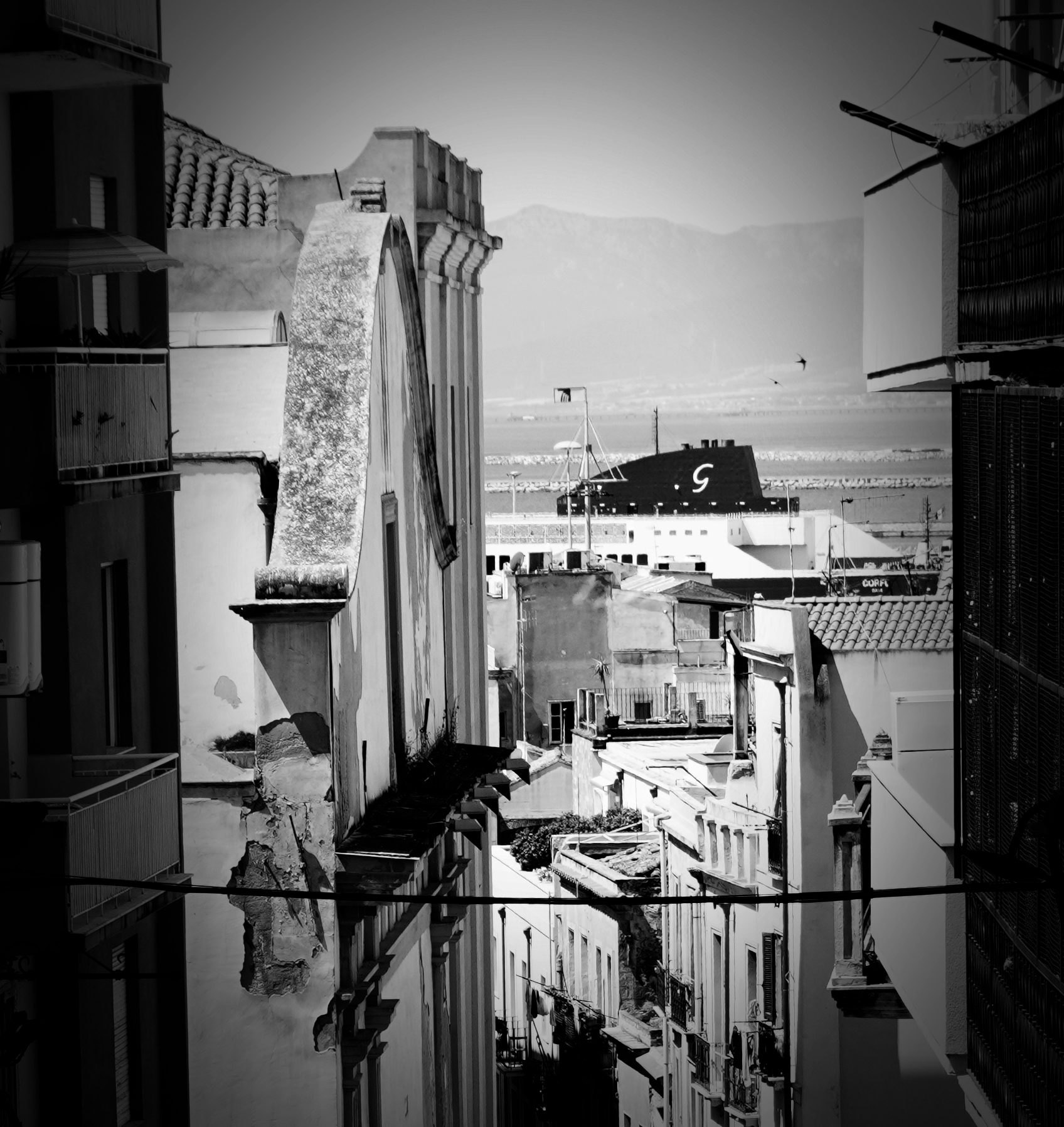 View of the harbor