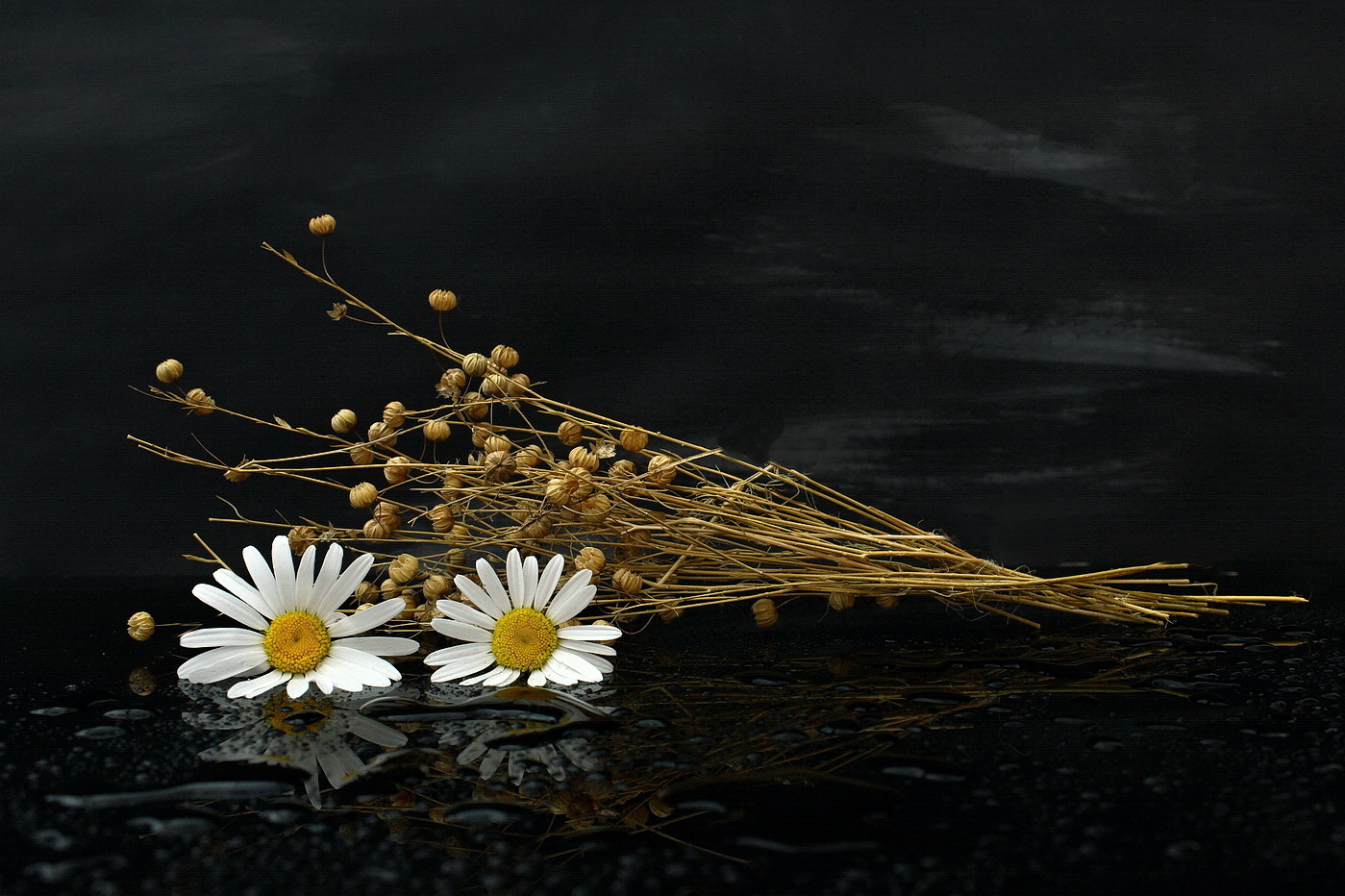 still life with flowers