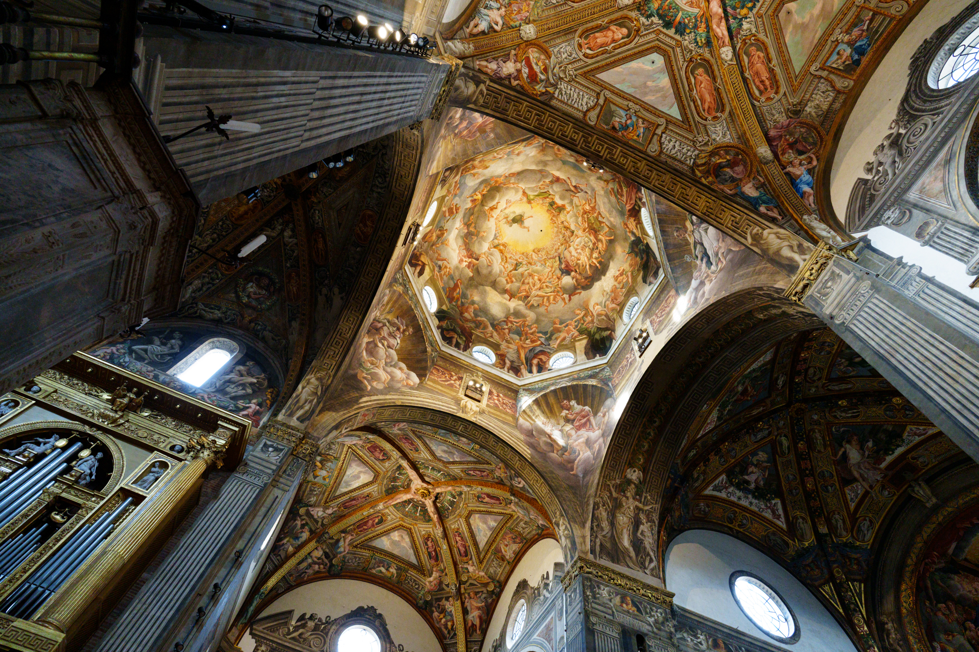 Duomo di Parma - cupola del Correggio