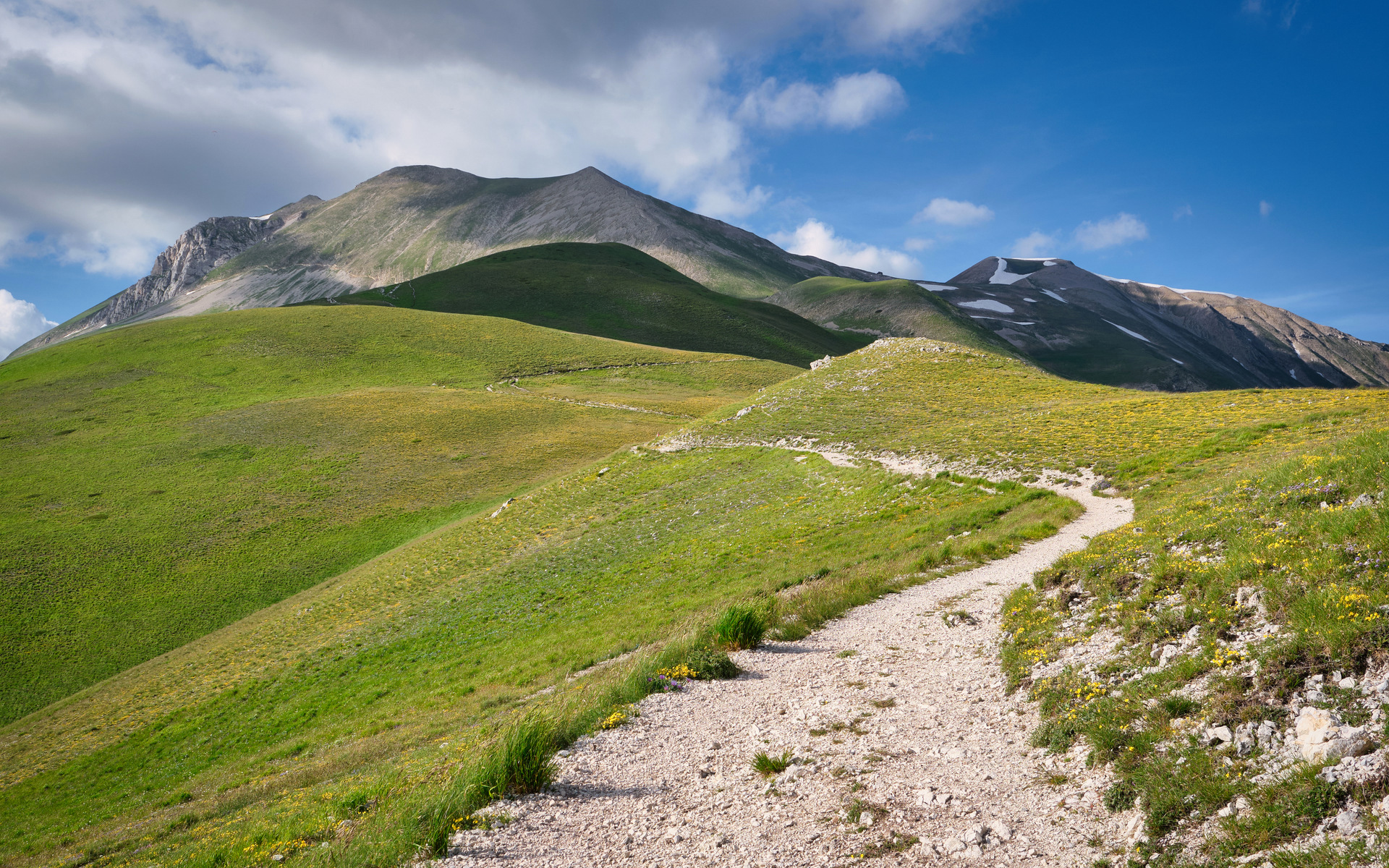 Sibillini - salita al monte Vettore