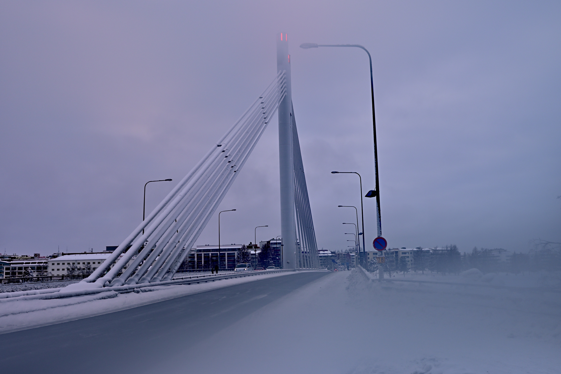 Bridge in the fog