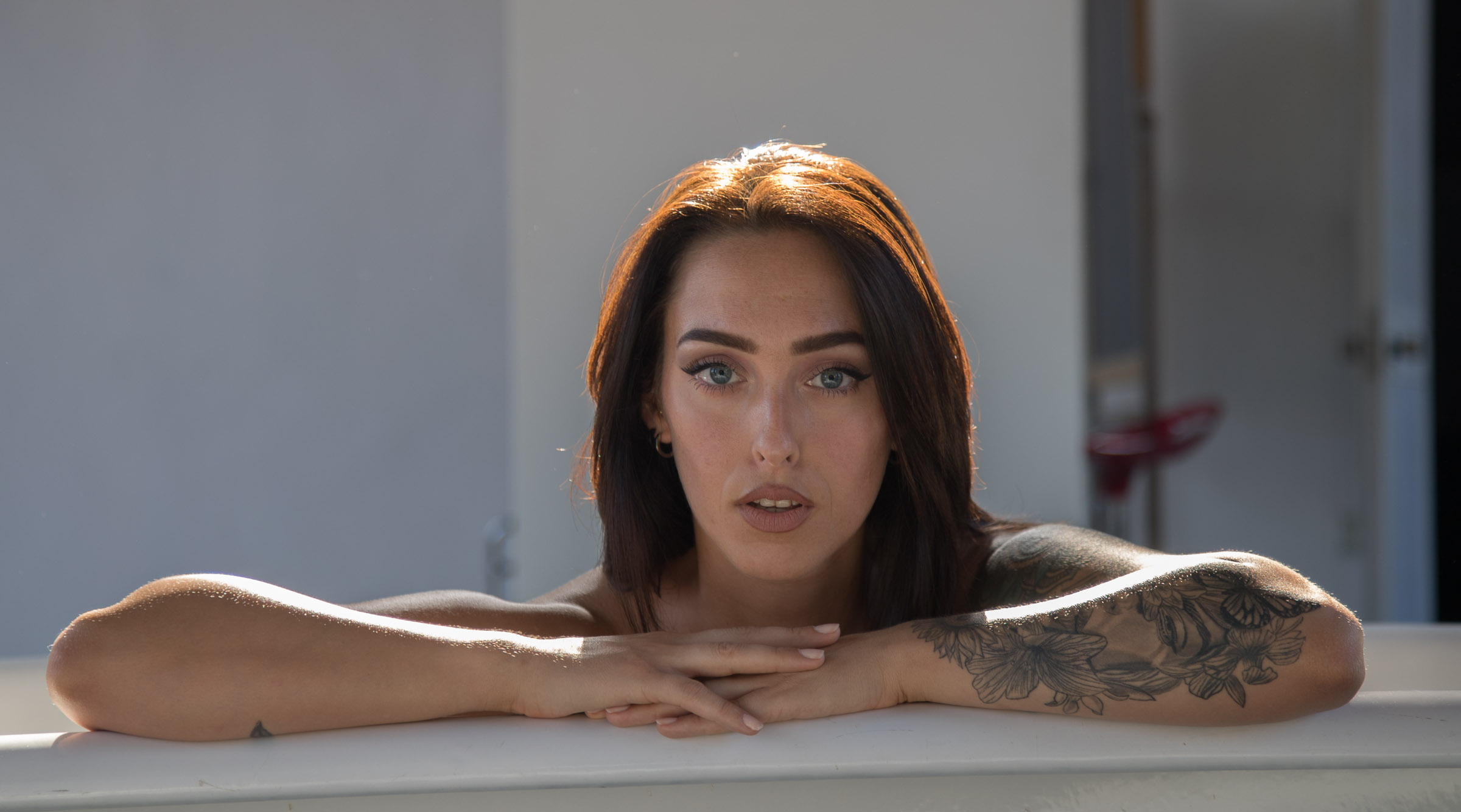 IN THE bath