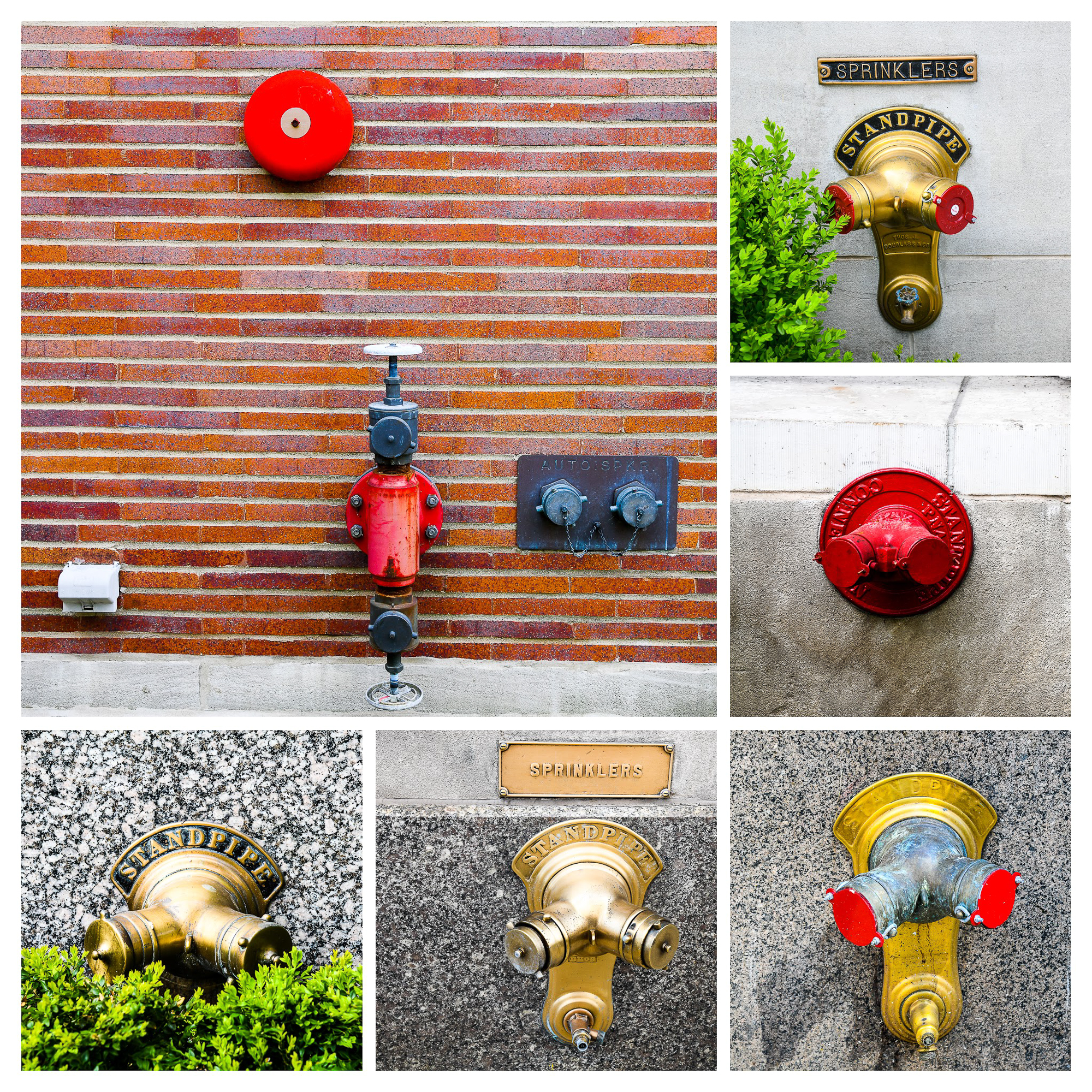 Sprinklers a Chicago (USA)