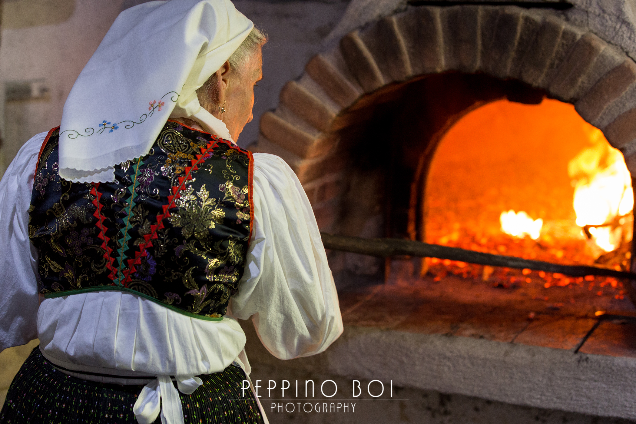 The baking of bread