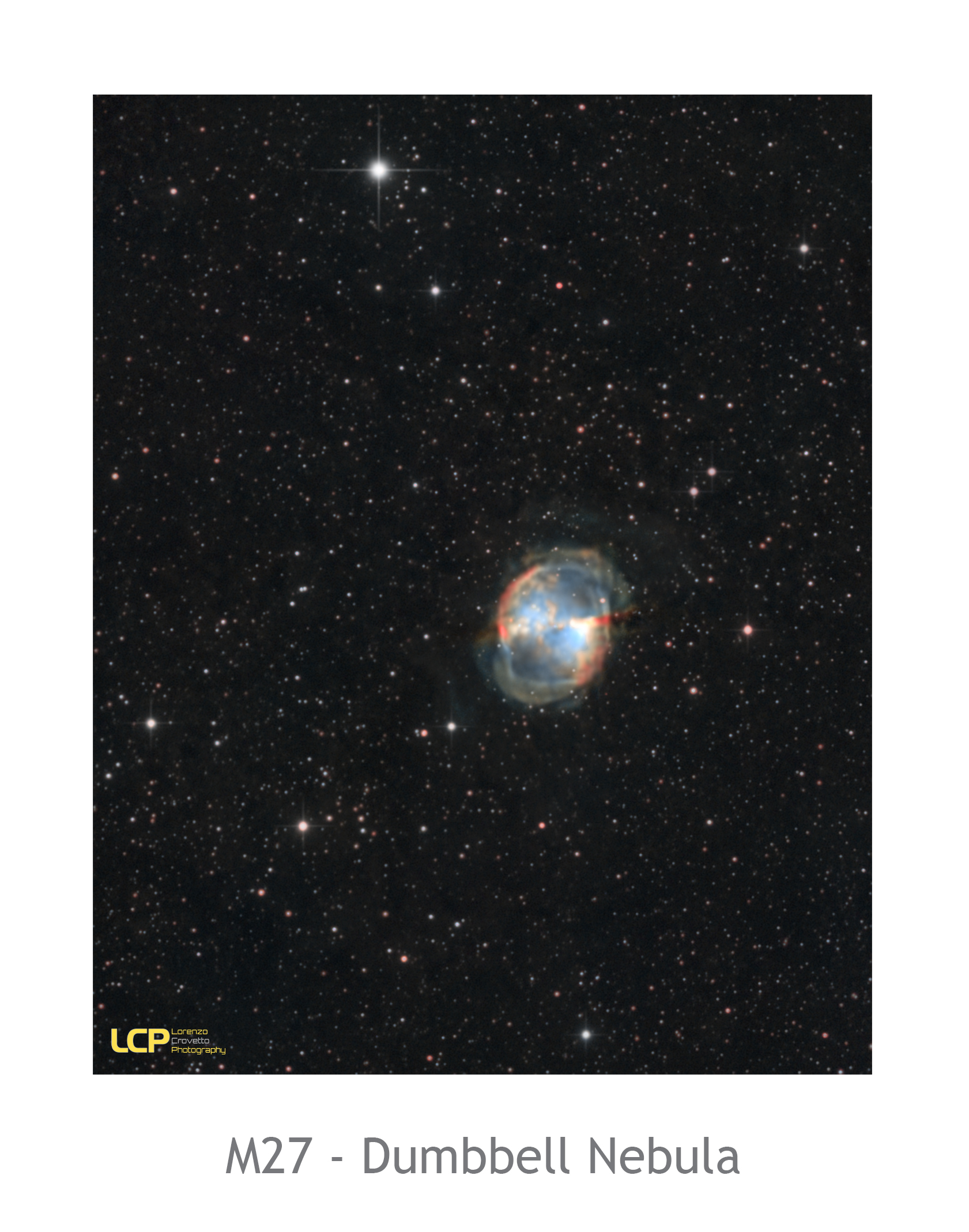 ZWO Seestar S50 on M27 Dumbbell Nebula