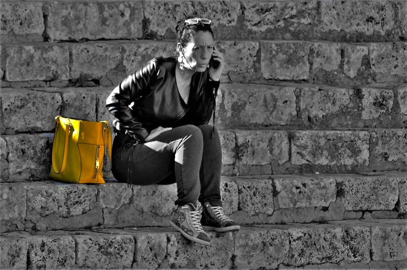 The yellow bag