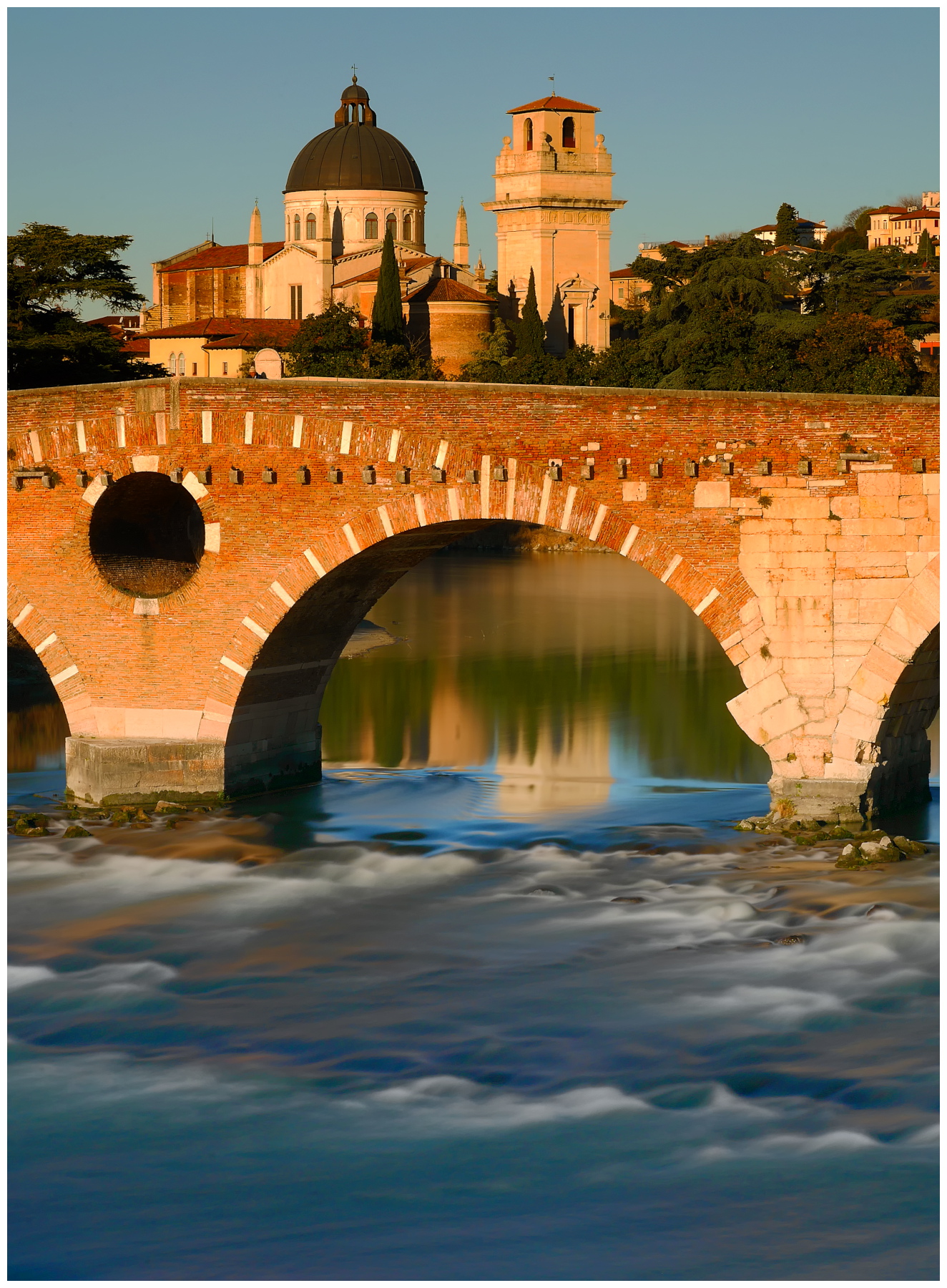 the Adige under the P0nte Pietra