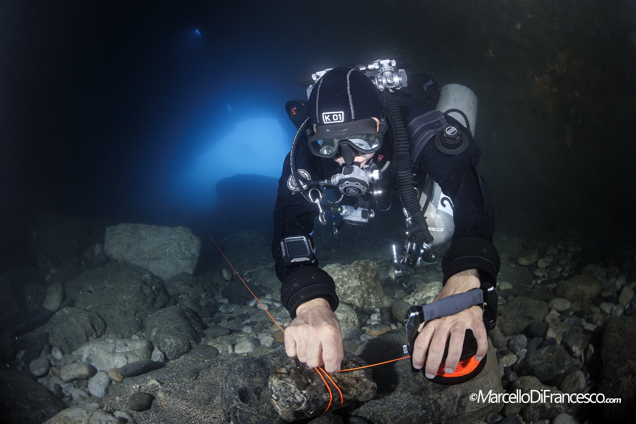 Tinetto Cave training