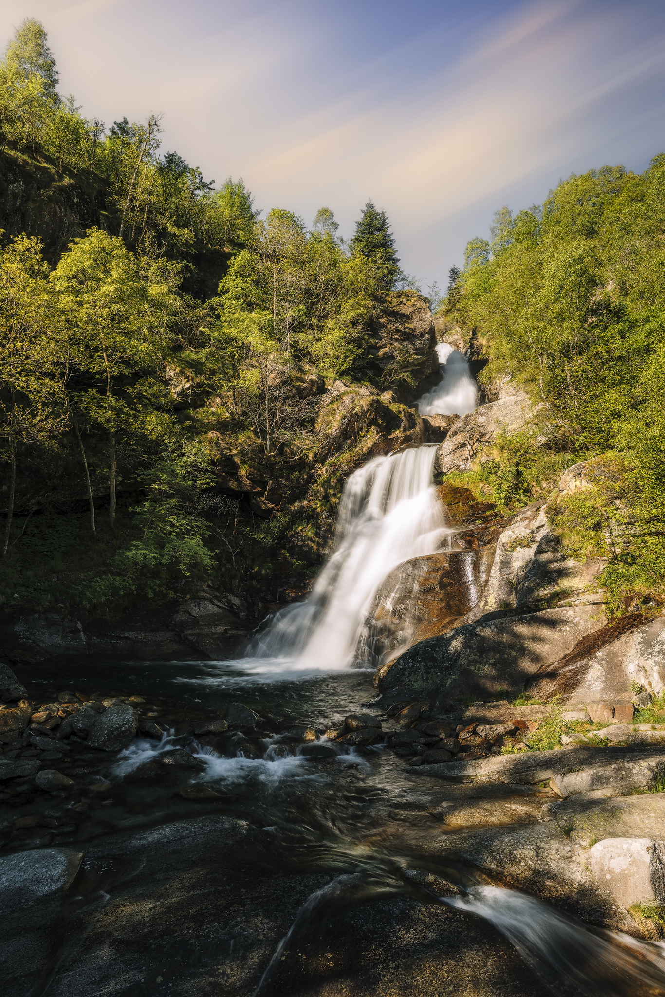 Cross-Country Waterfall