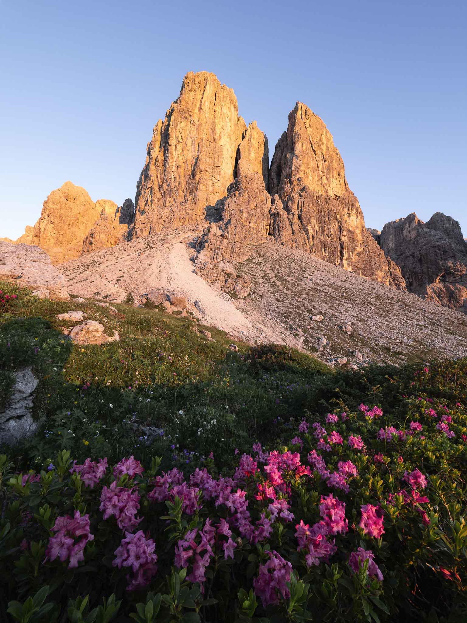 Tramonto in Dolomiti
