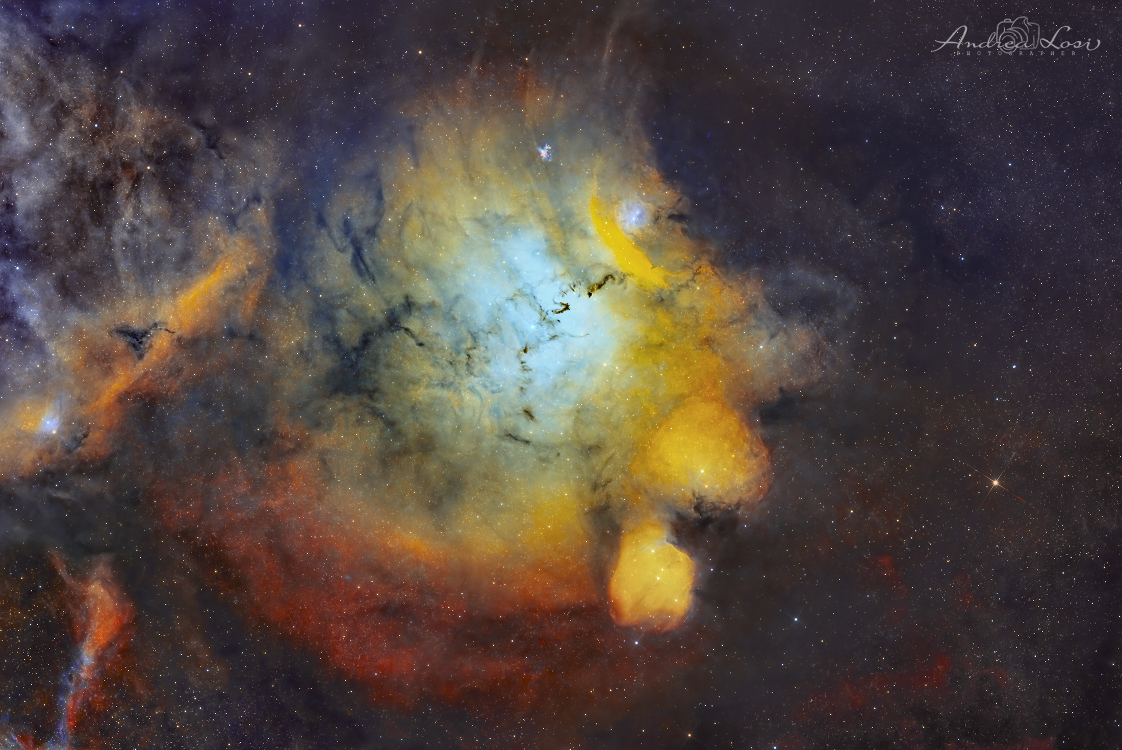 Nebulosa del Drago Cinese in  SHO