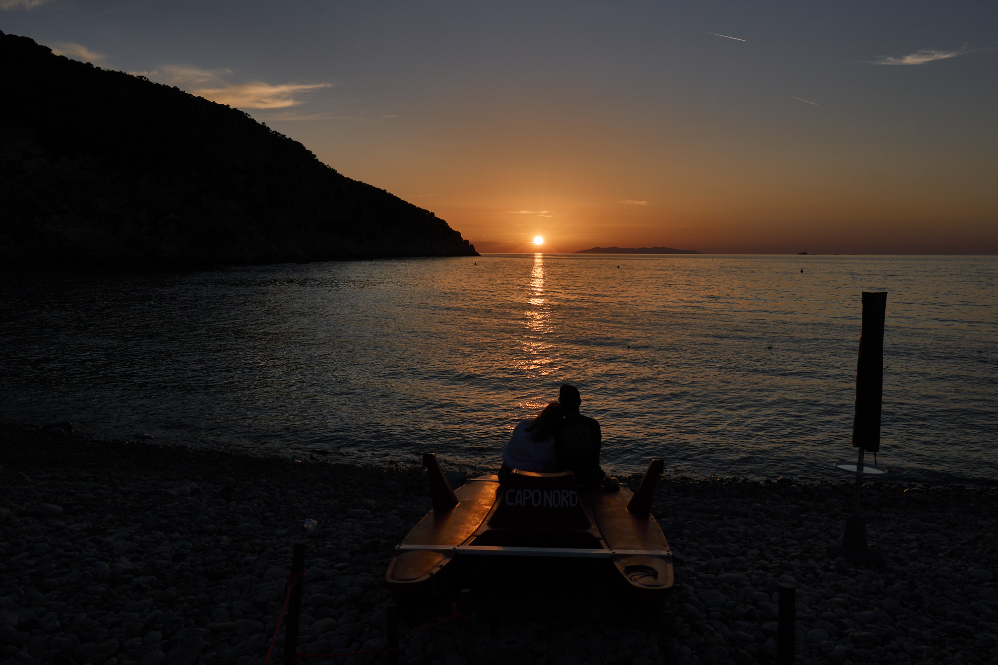Tramonto su Capraia