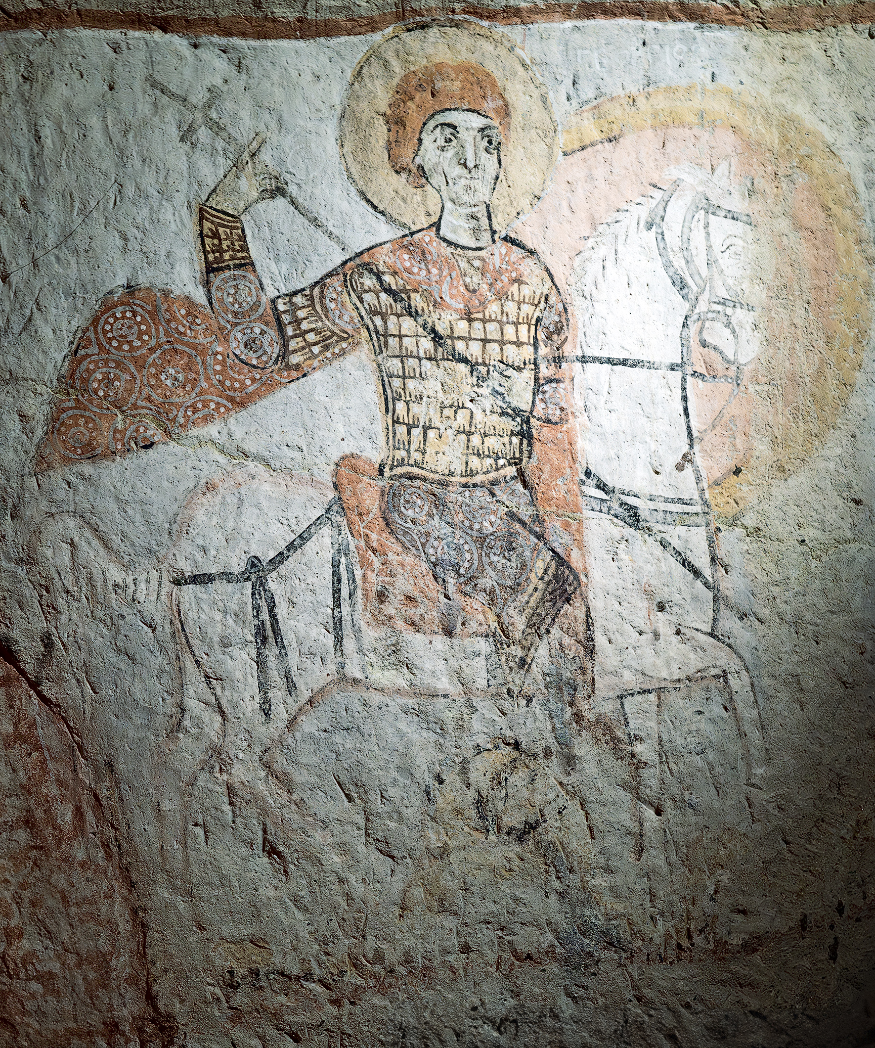 Cappadocia - Fresco of St. George