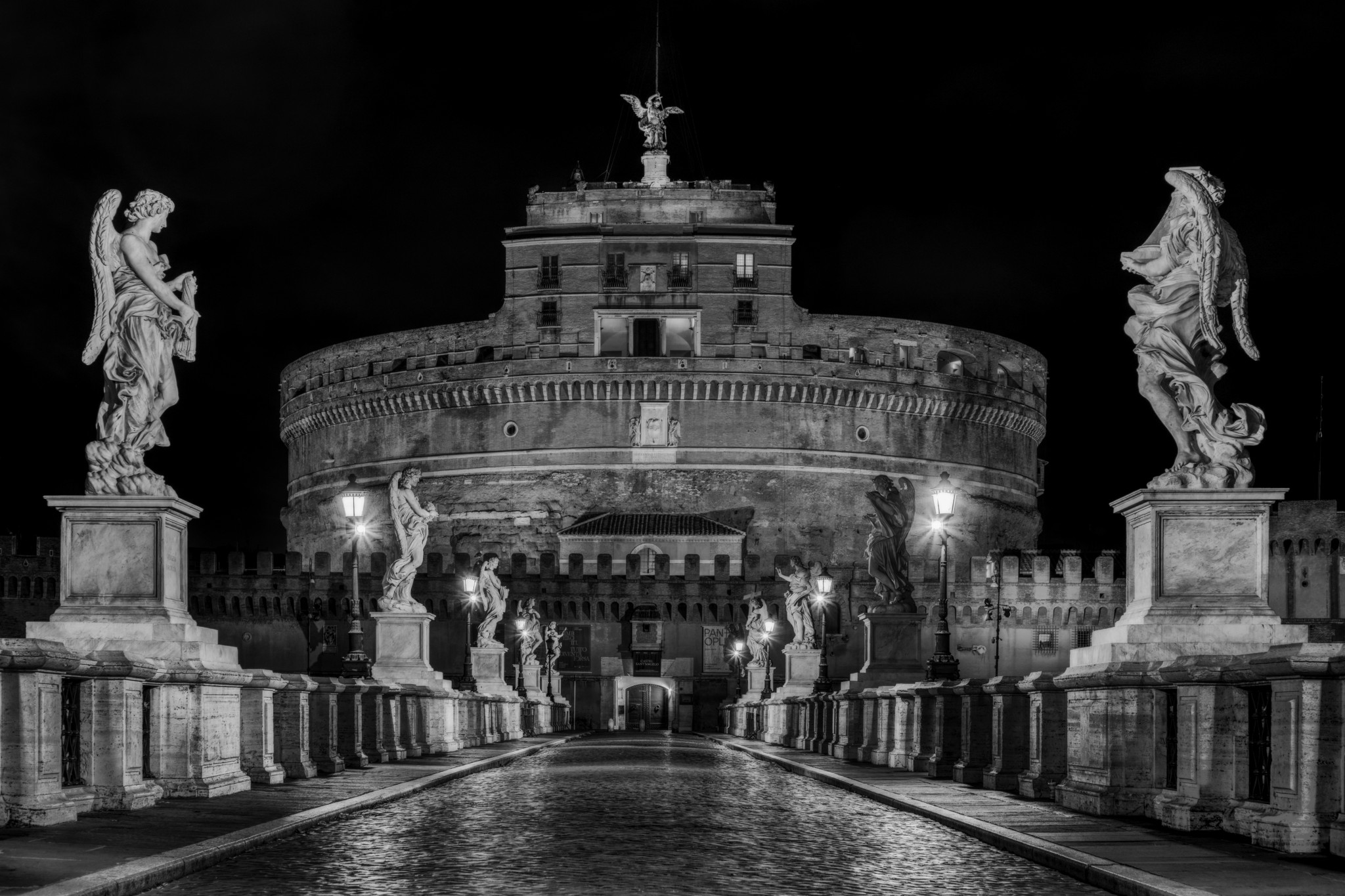 B/Notte a Ponte Sant'Angelo