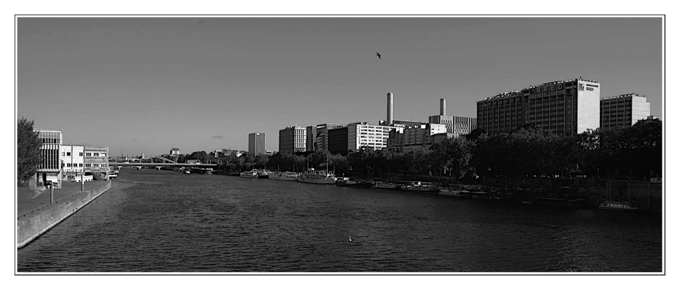City/river landscape