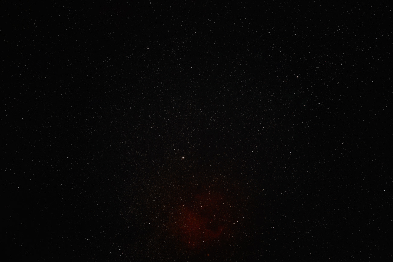 Prima astrofoto Nebulosa Nord America