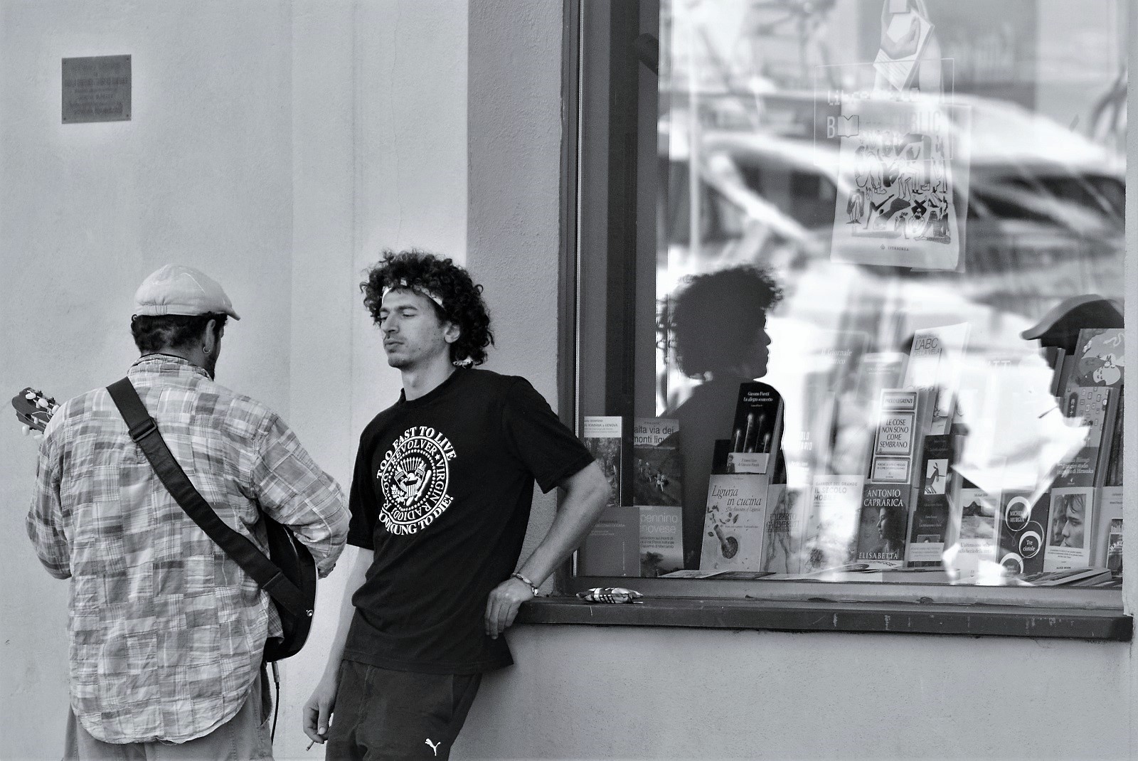 In pausa