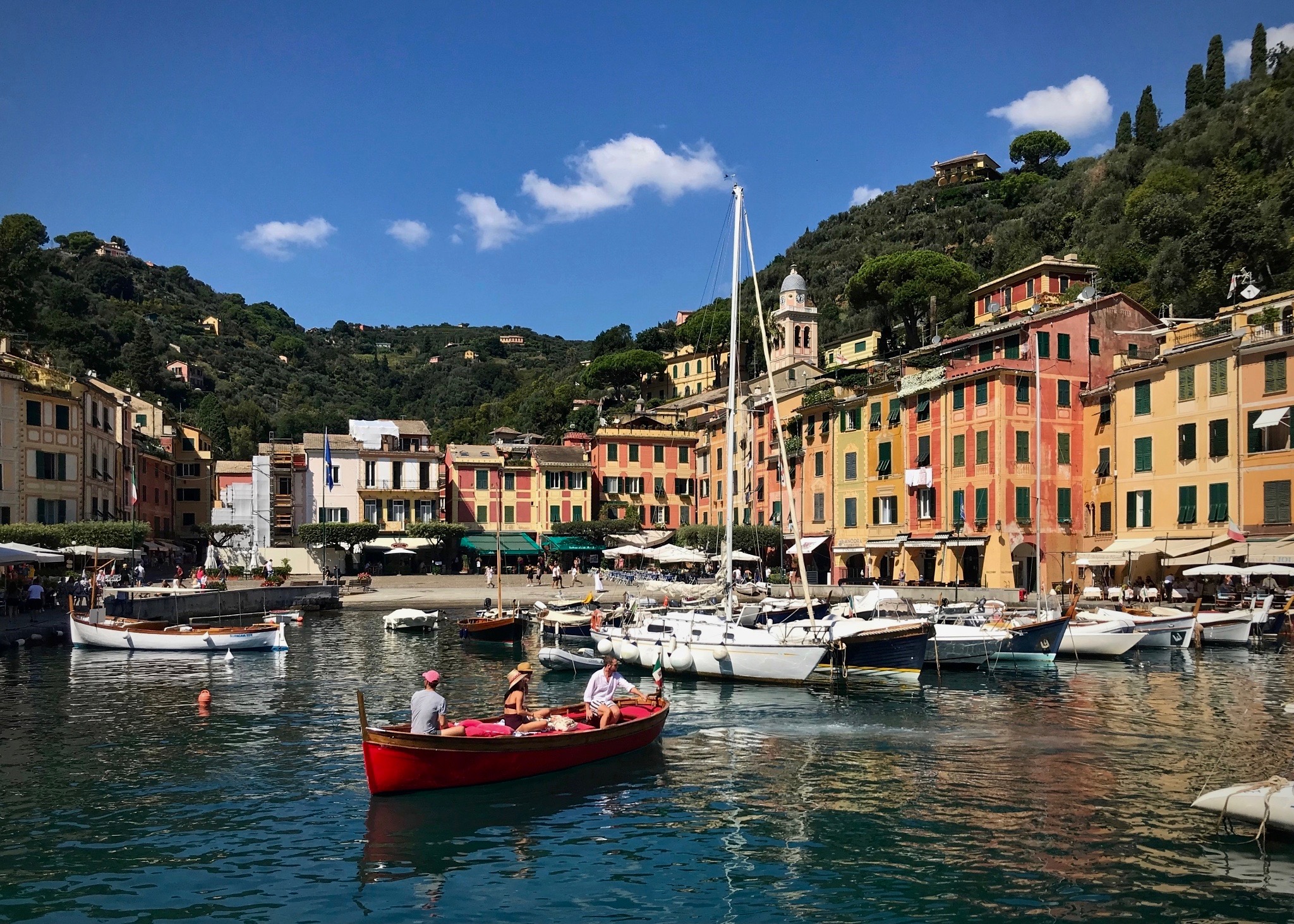 In partenza da Portofino