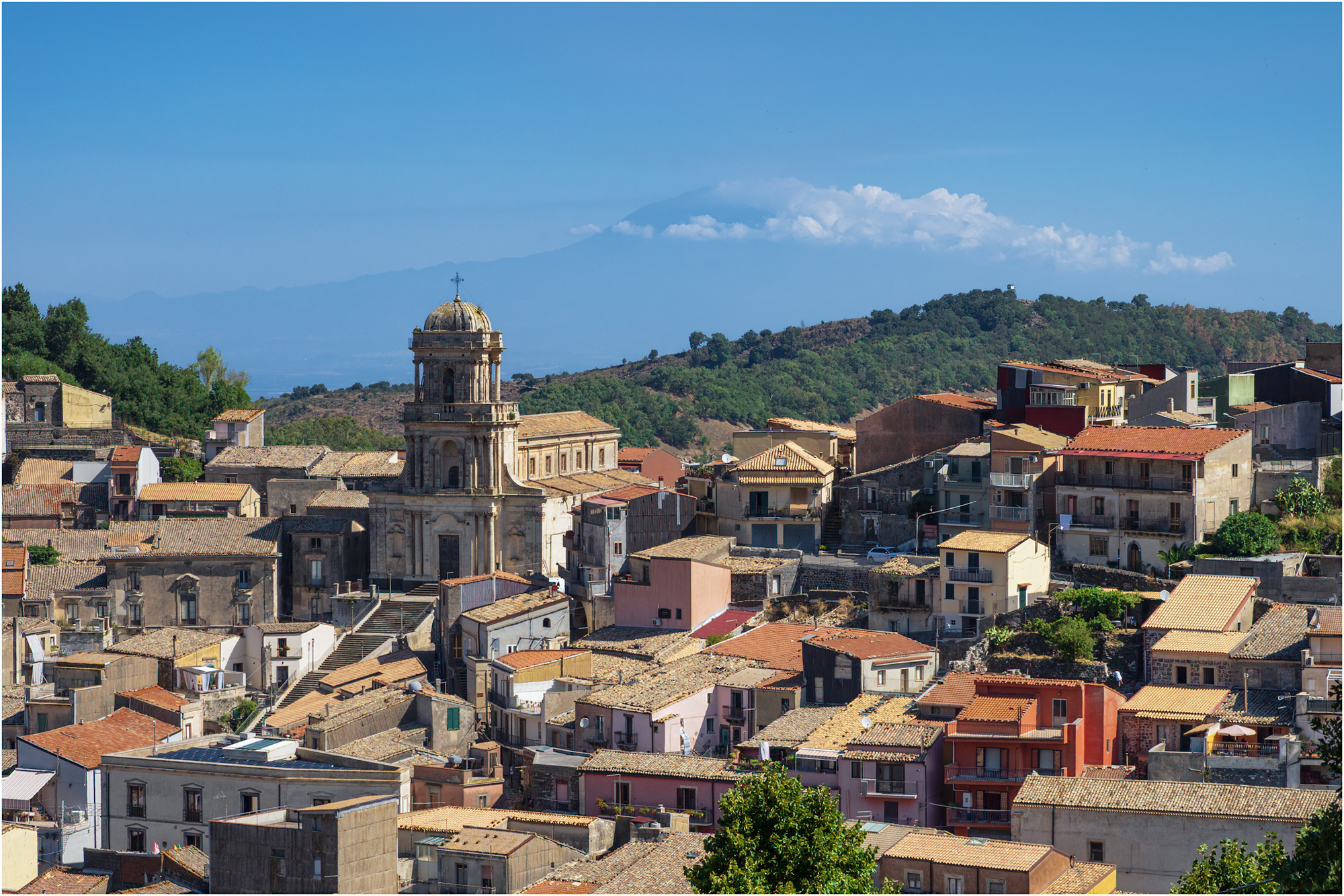 Buccheri and Mount Etna