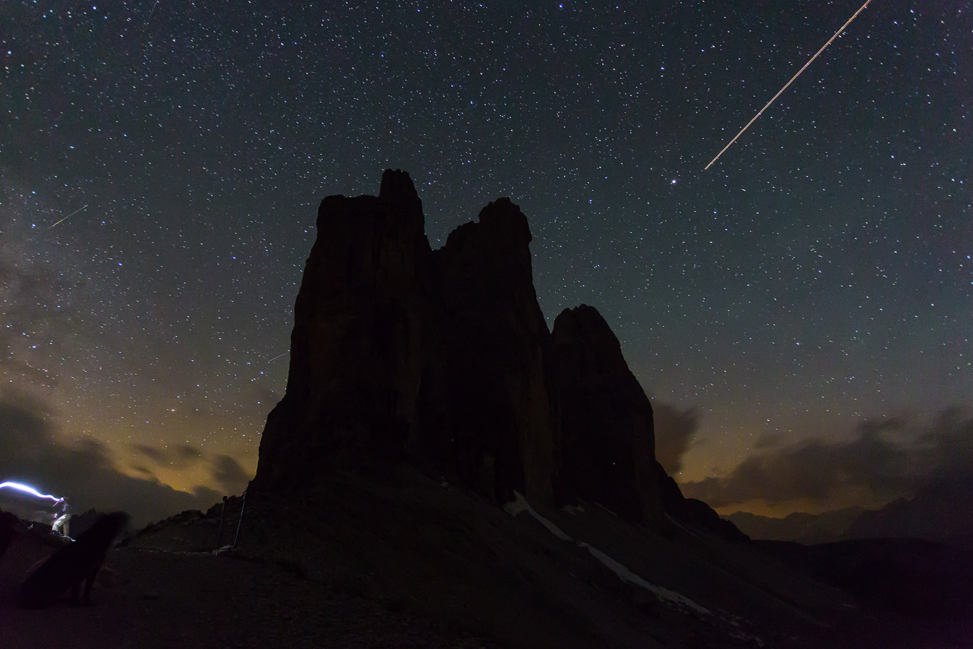 Strange Phenomena on the 3 Peaks ....
