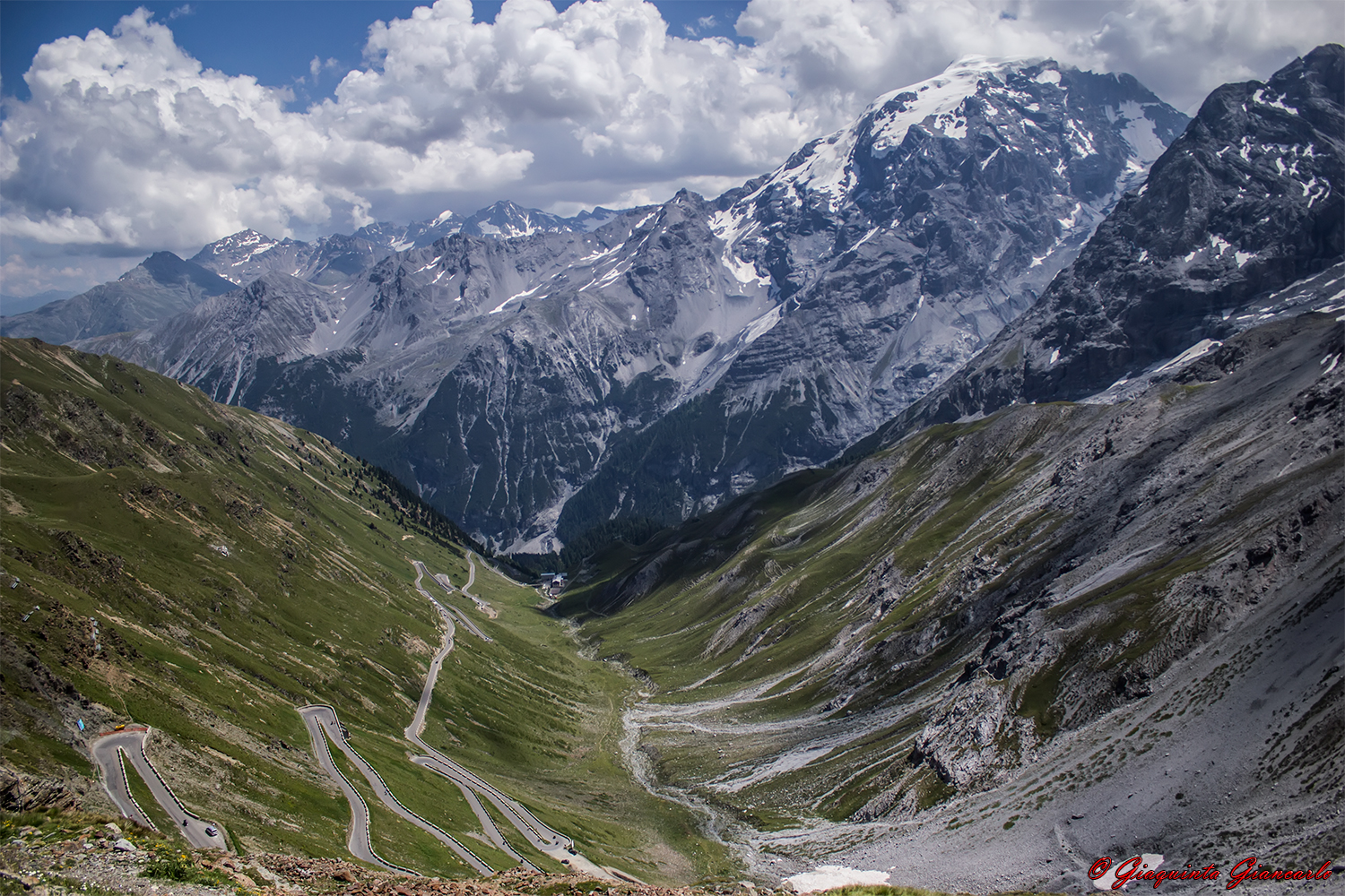 Dalla cima dello Stelvio