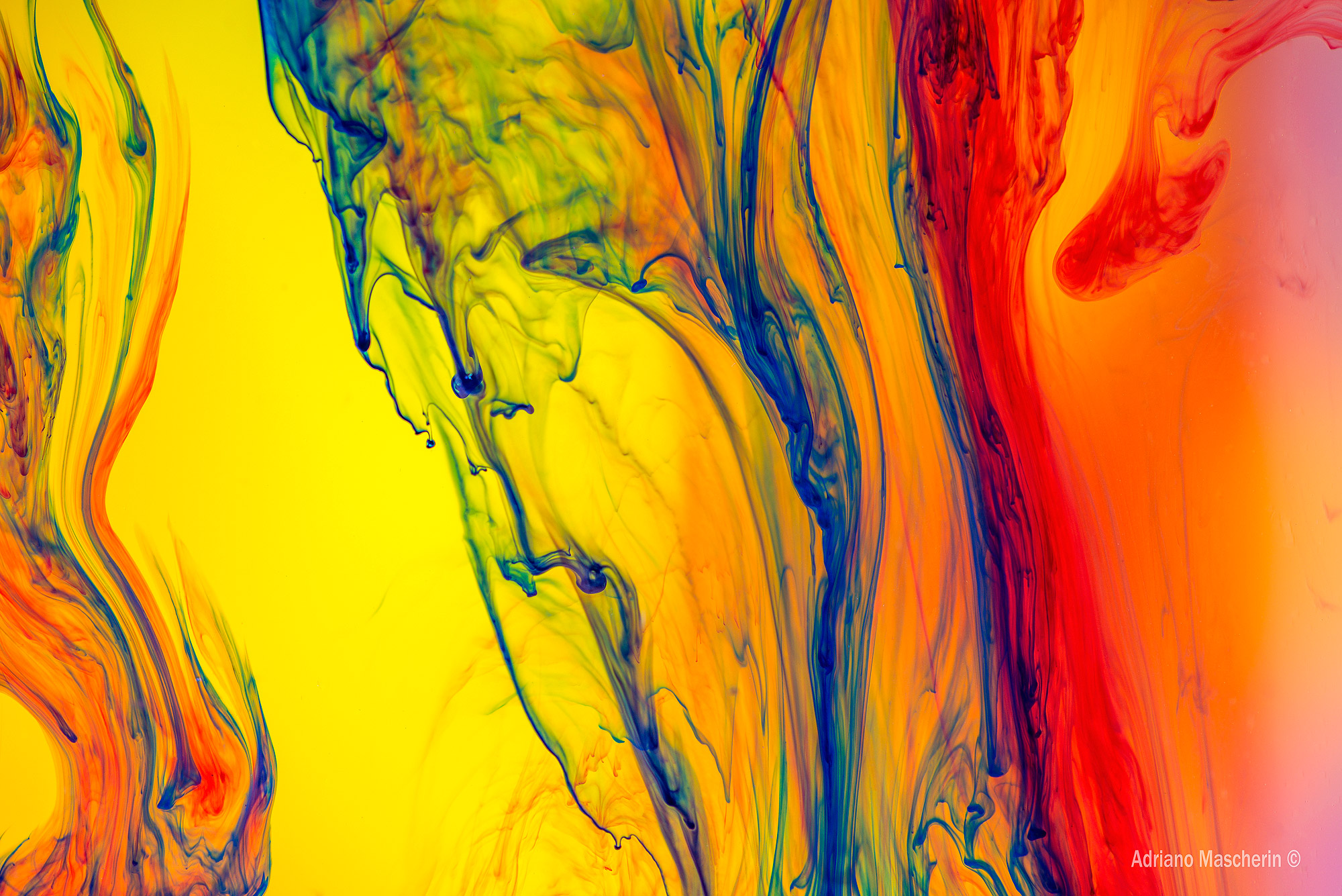 Velate colate di colori