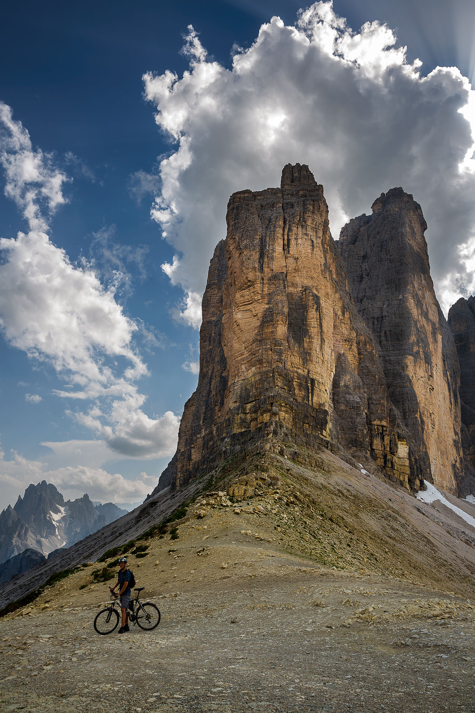 bike on the 3 Peaks