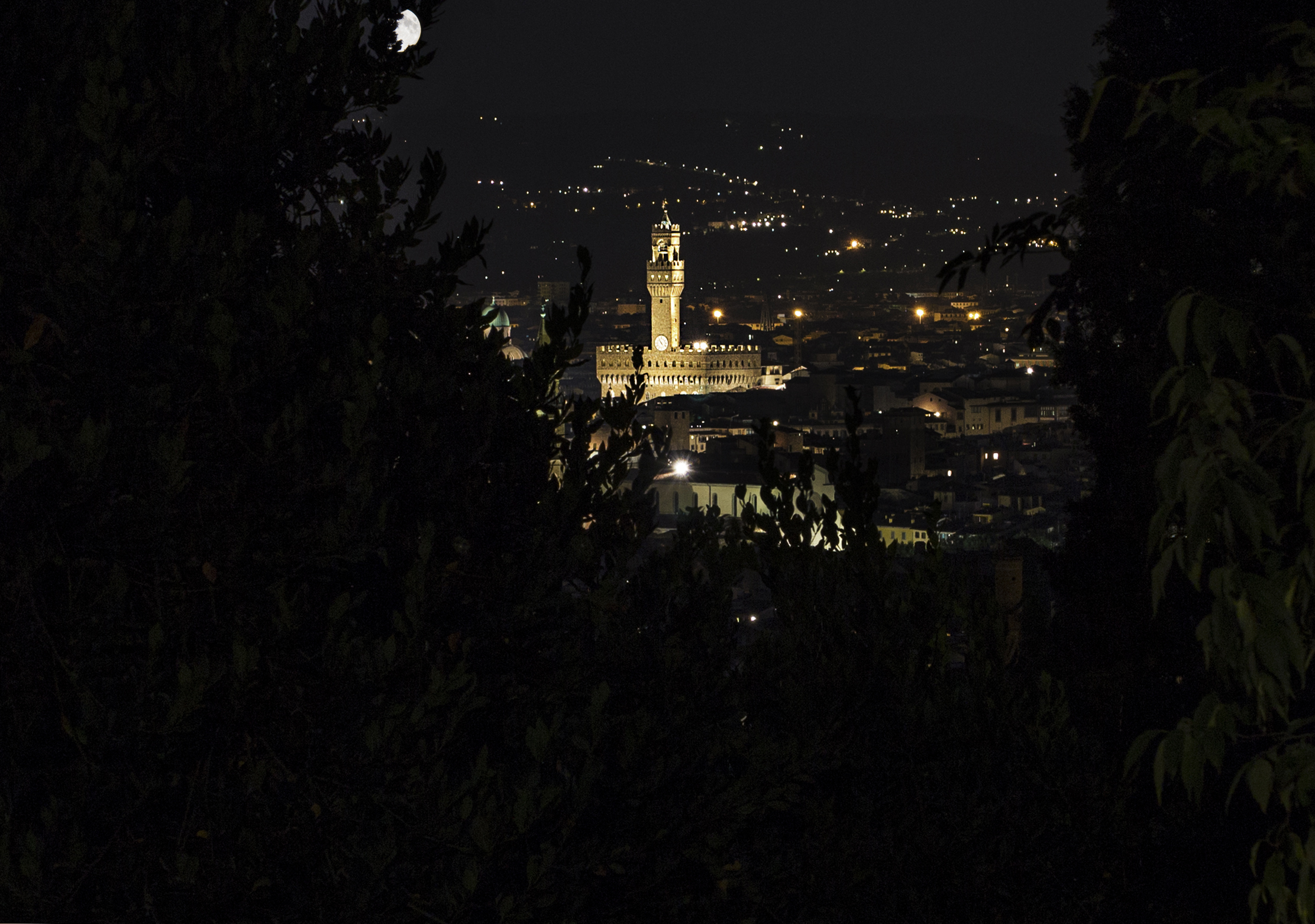 Palazzo Vecchio at night