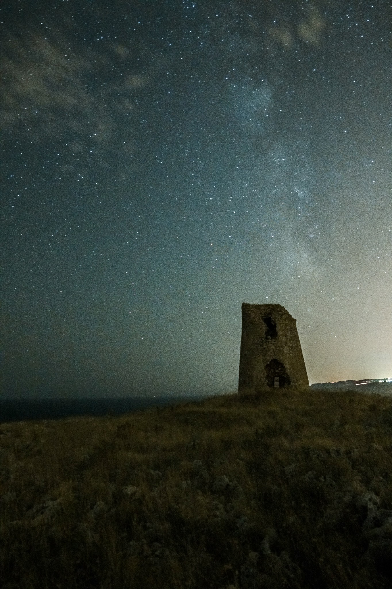 Torre Sant'emiliano e via lattea :)