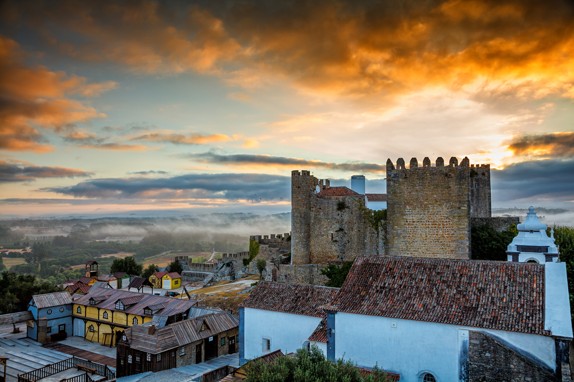 Sunrise in Obidos