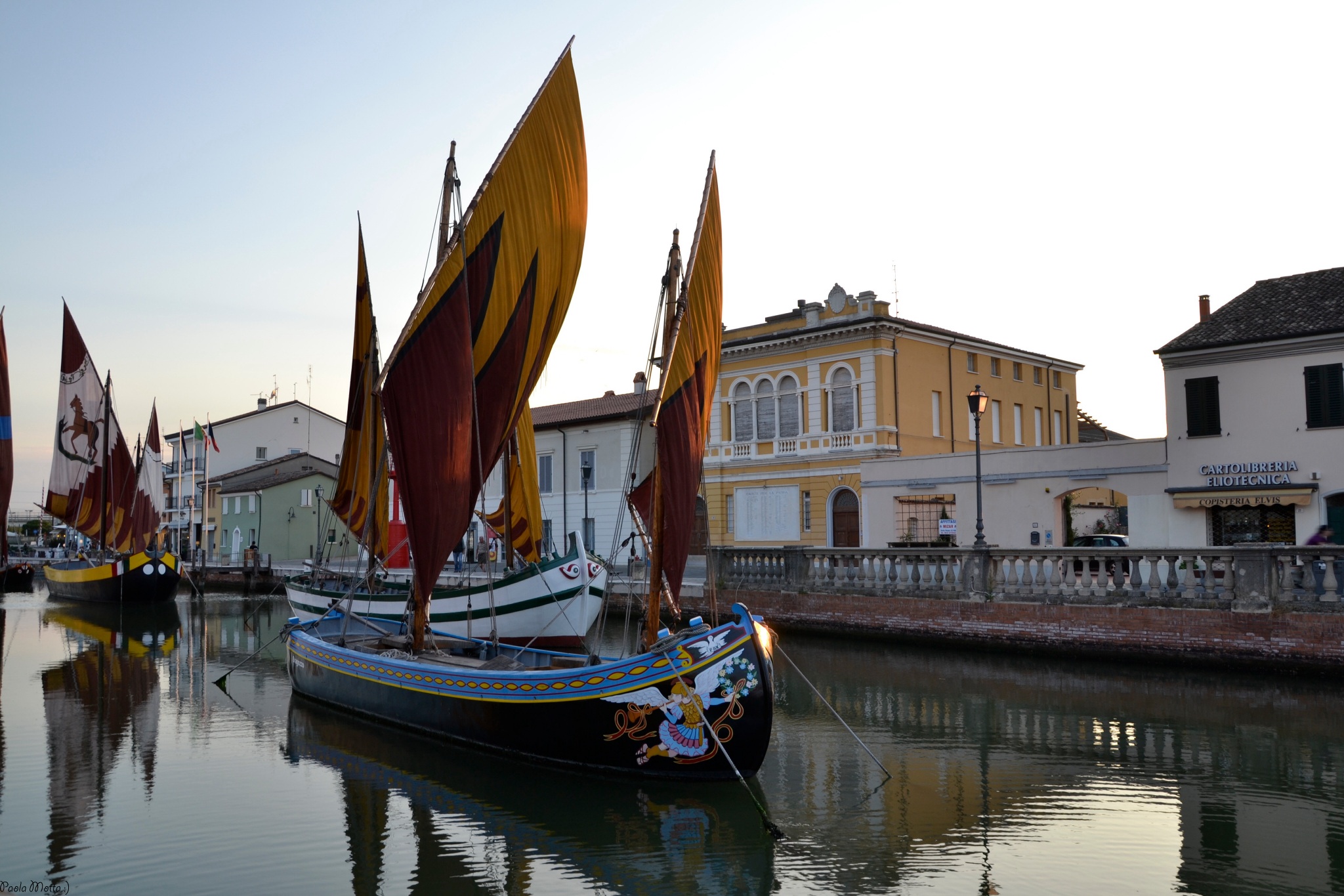 Cesenatico harbor
