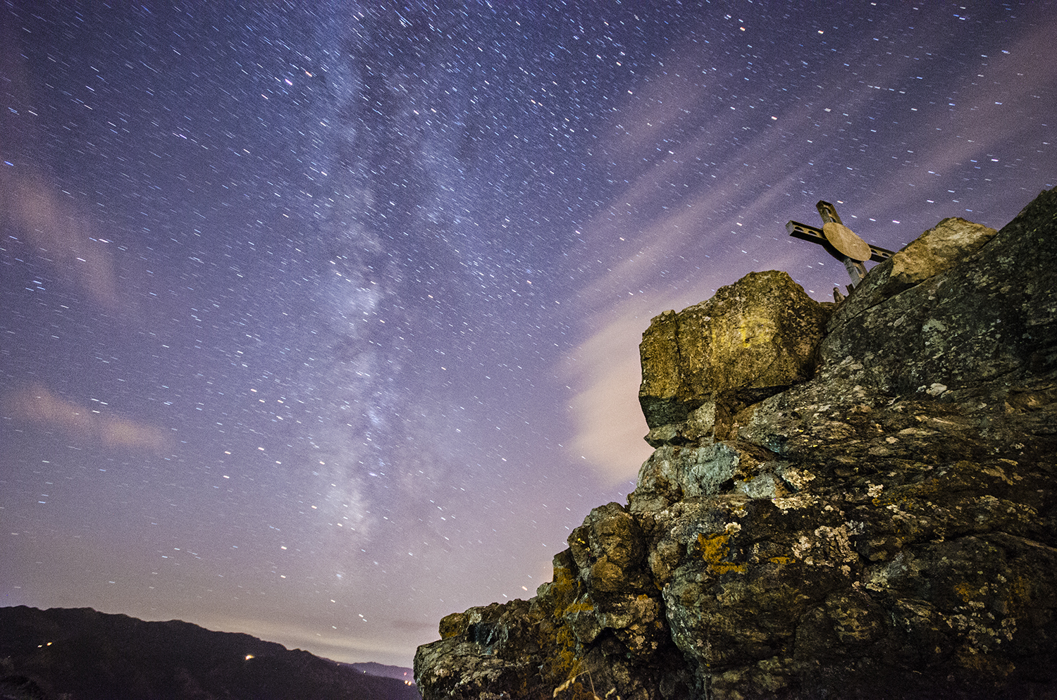 Pietra Parcellara e Via Lattea