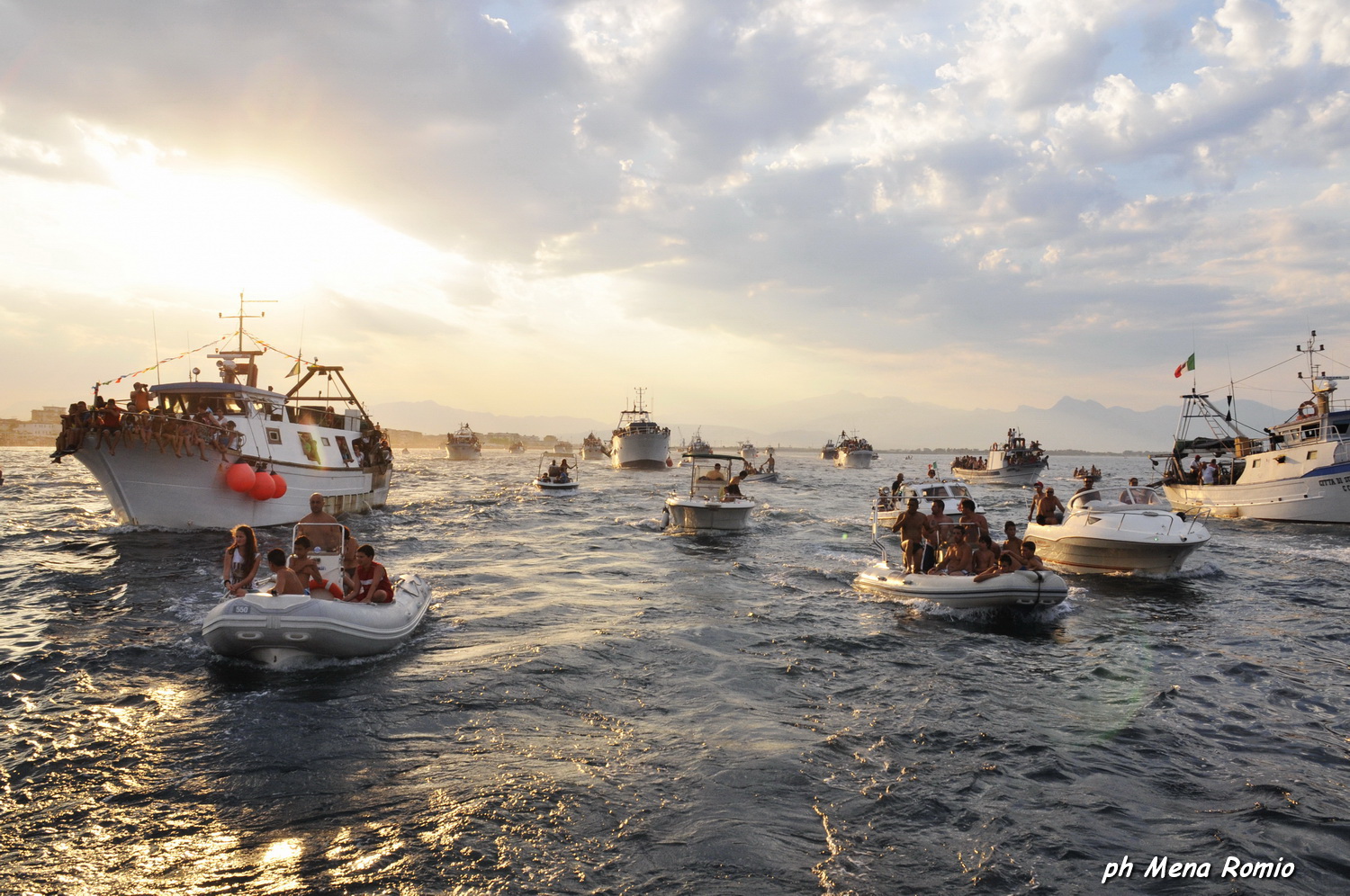 Pescherecci in processione