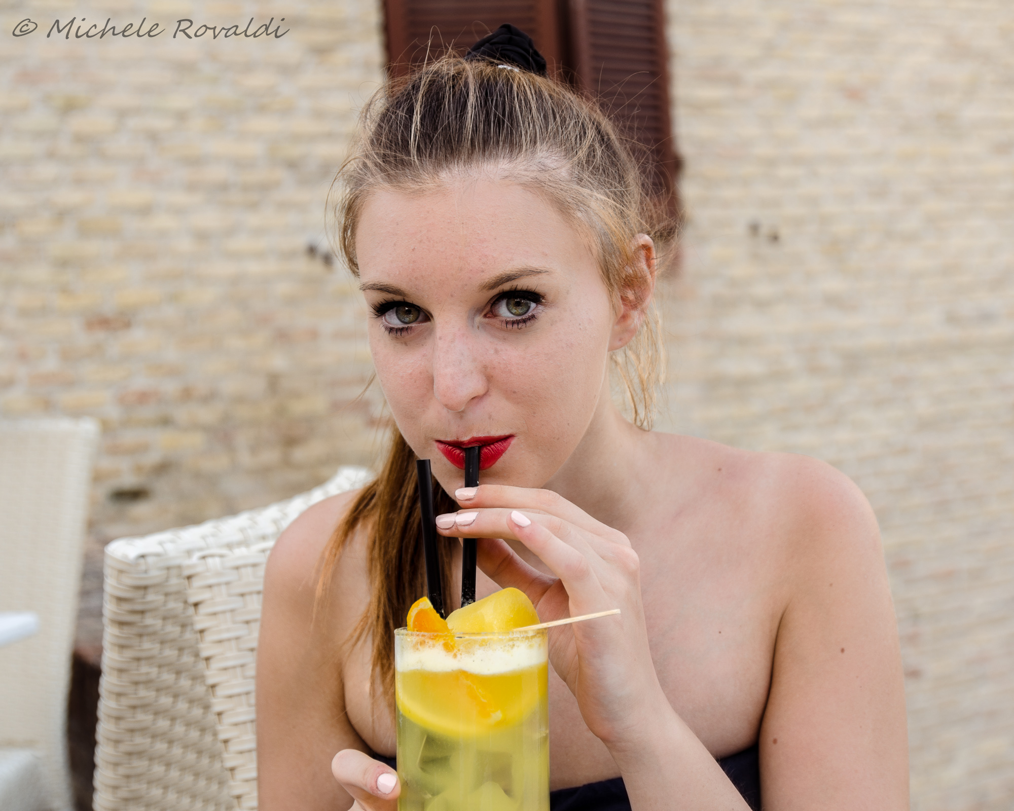 Un soleggiato aperitivo