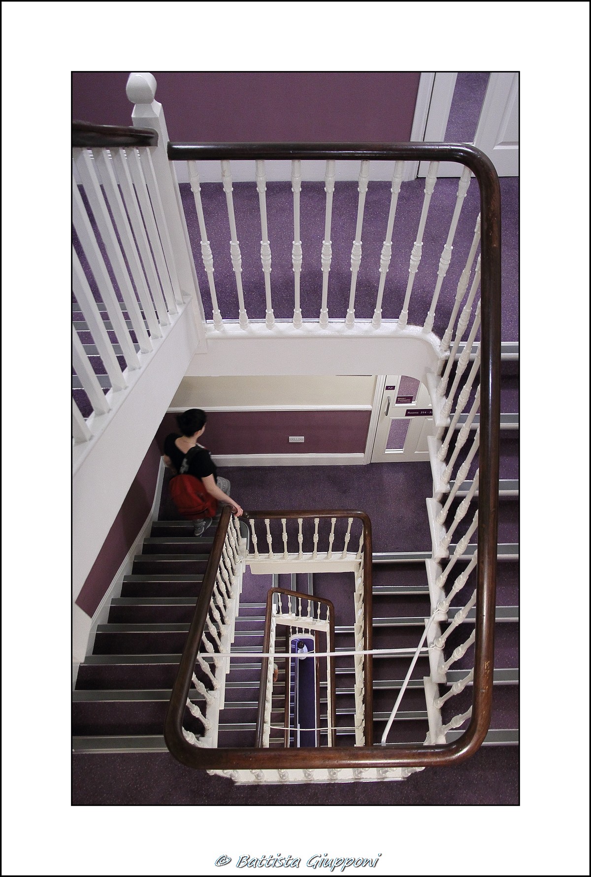 Hotel stairs - London