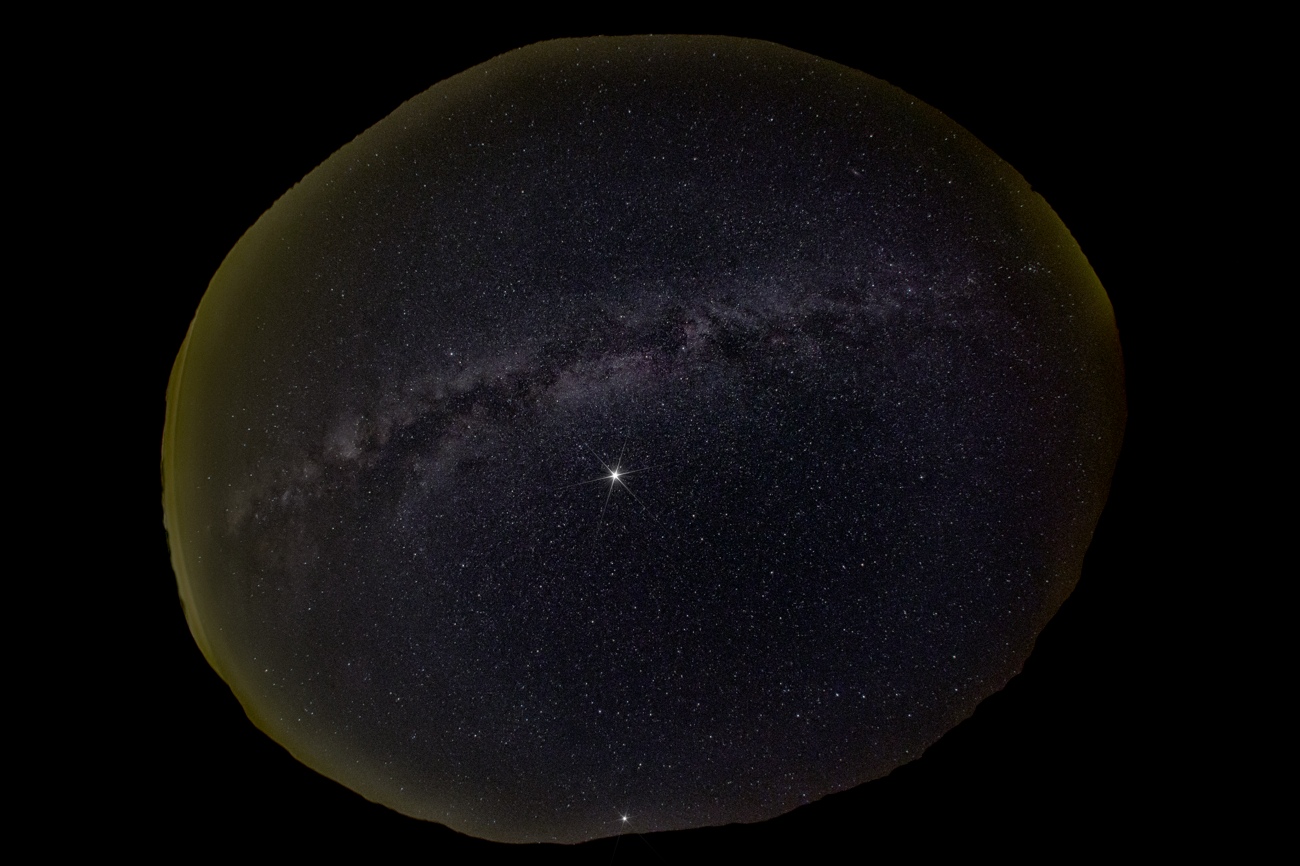 Via Lattea con Sigma 8 mm