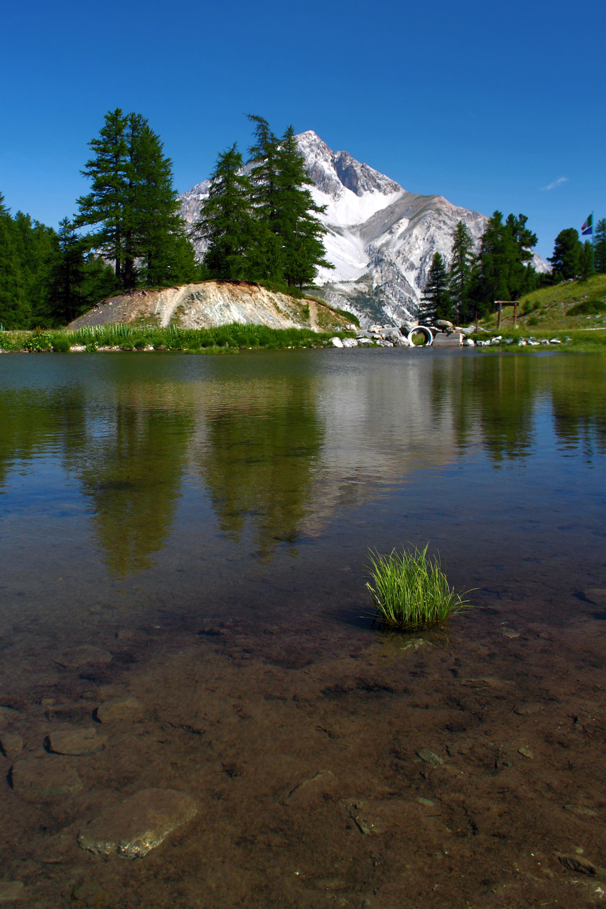 Monte Chaberton: riflessi