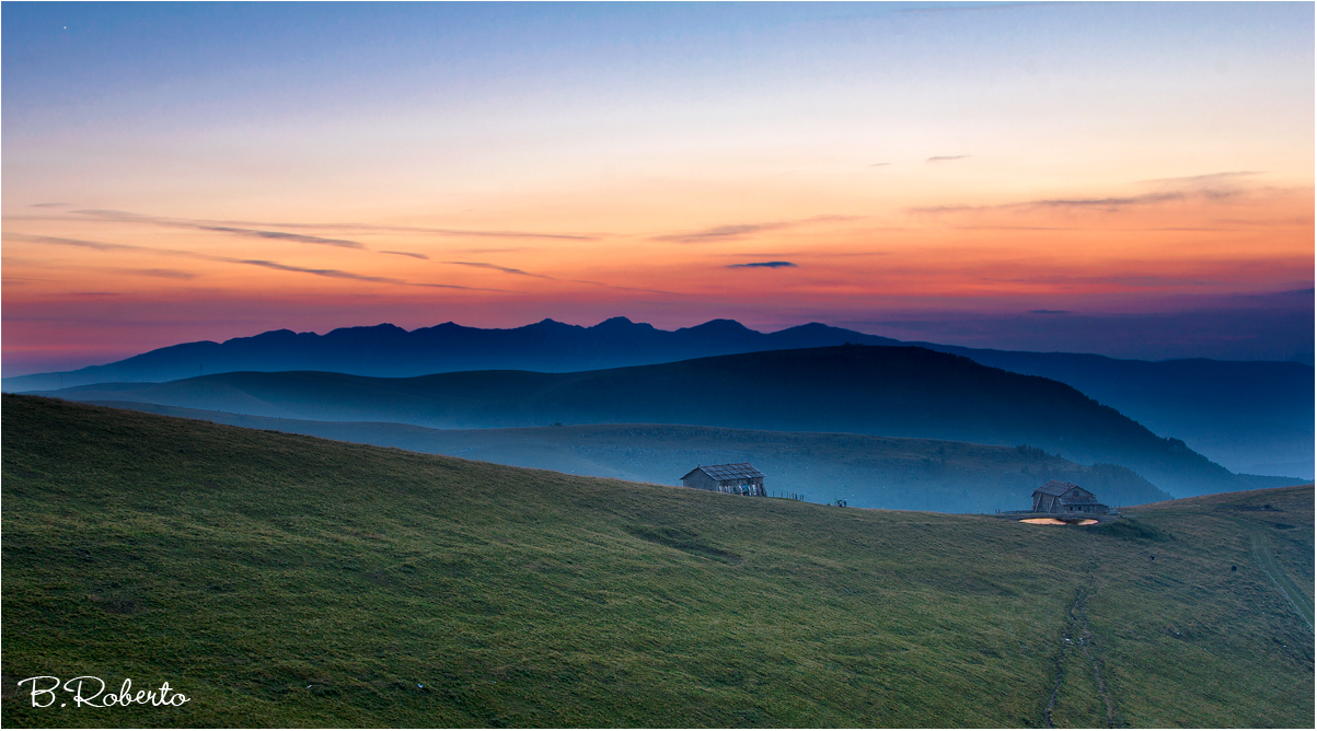 Last light in Lessinia