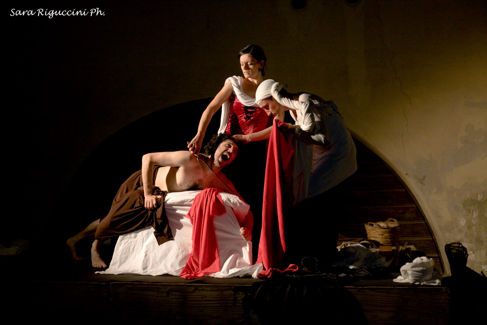 Tableau Vivant with 35 theaters Caravaggio
