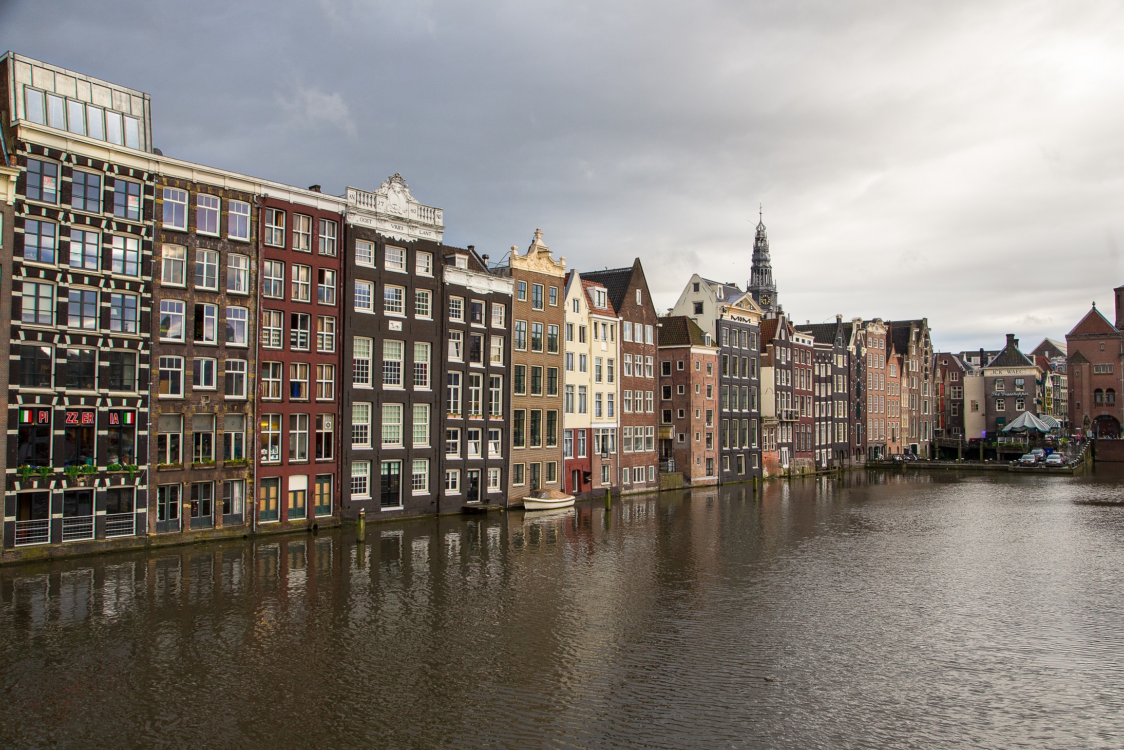 Amsterdam in gray