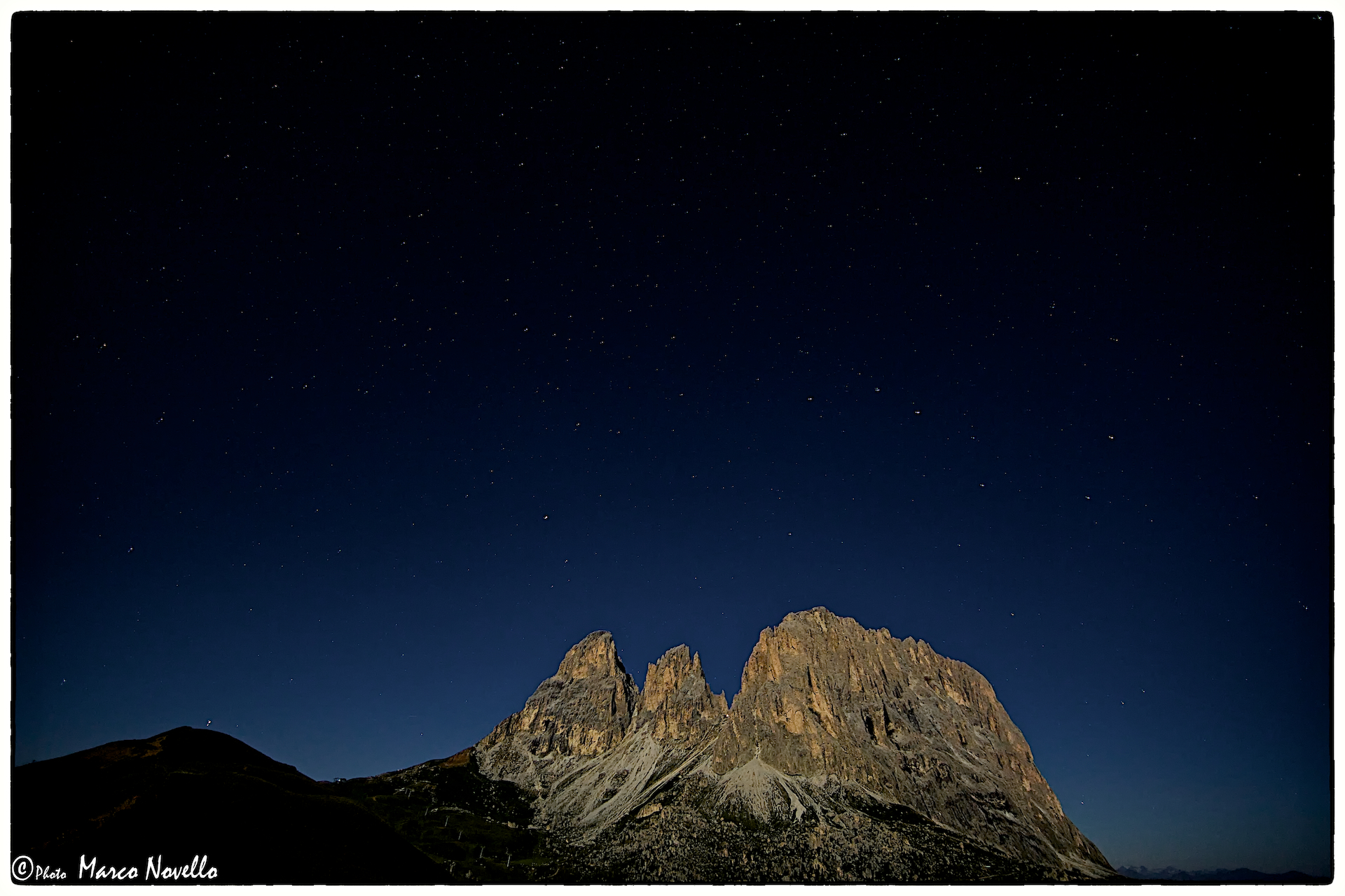 Stellata sul Sassolungo