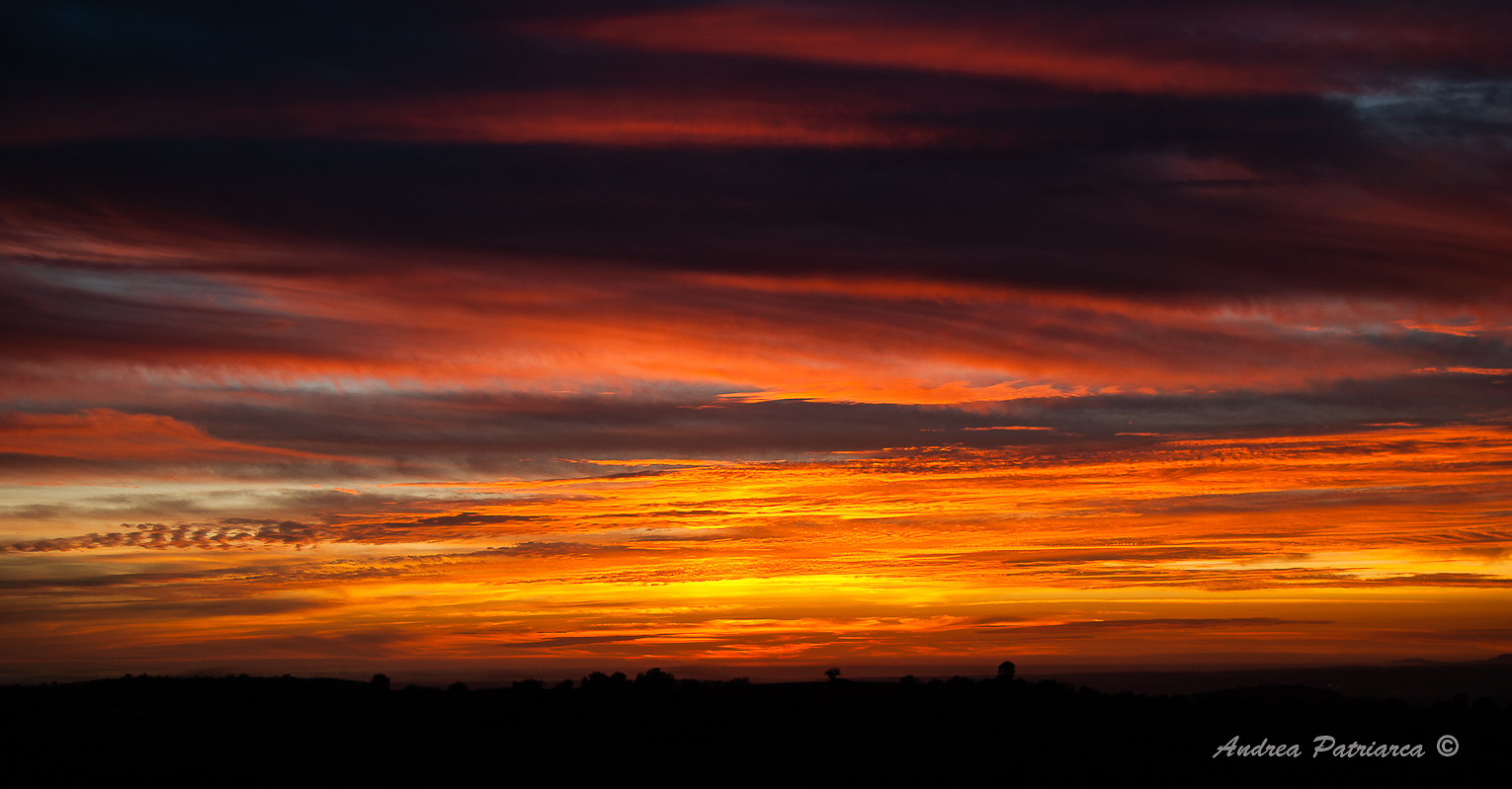 Spennellata in cielo