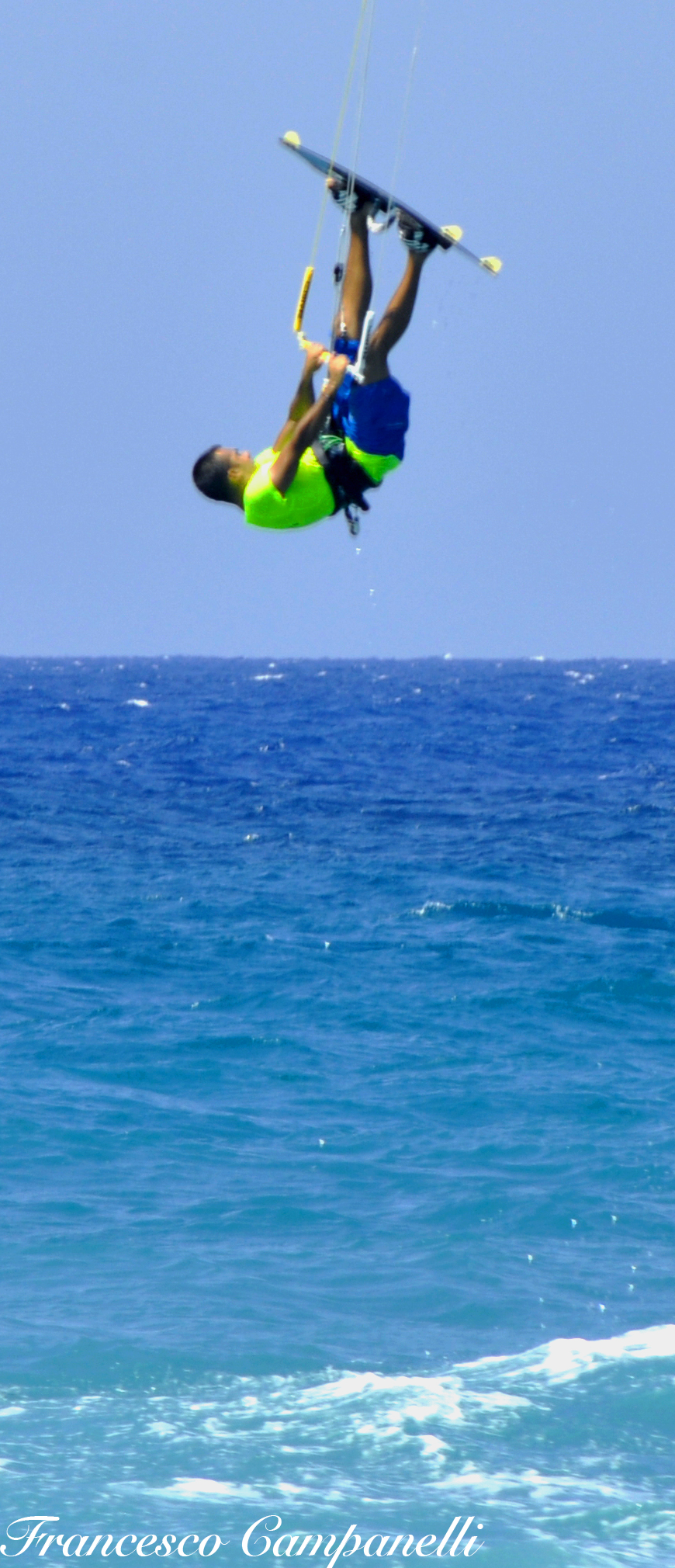 kitesurfing
