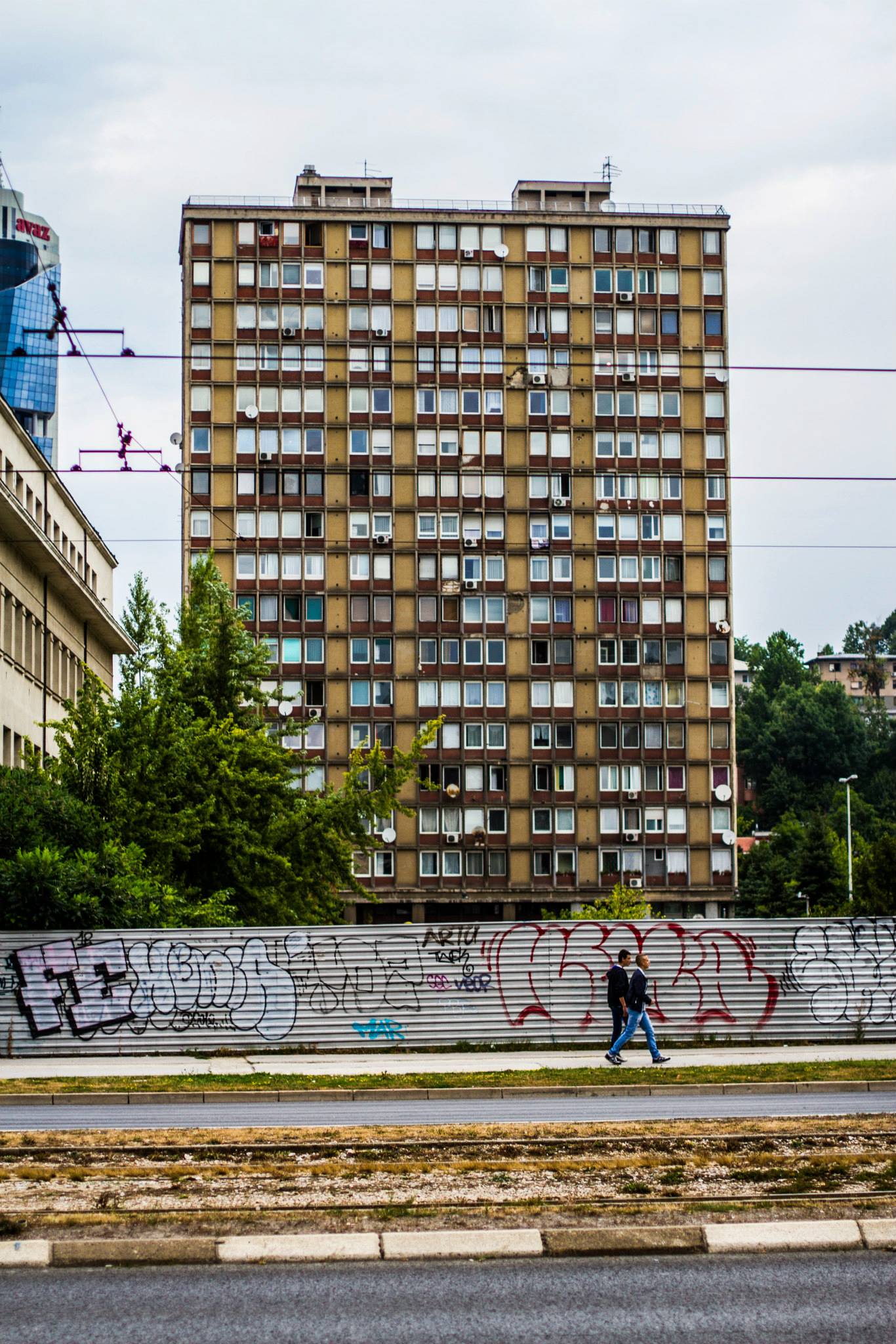 social building in Sarajevo
