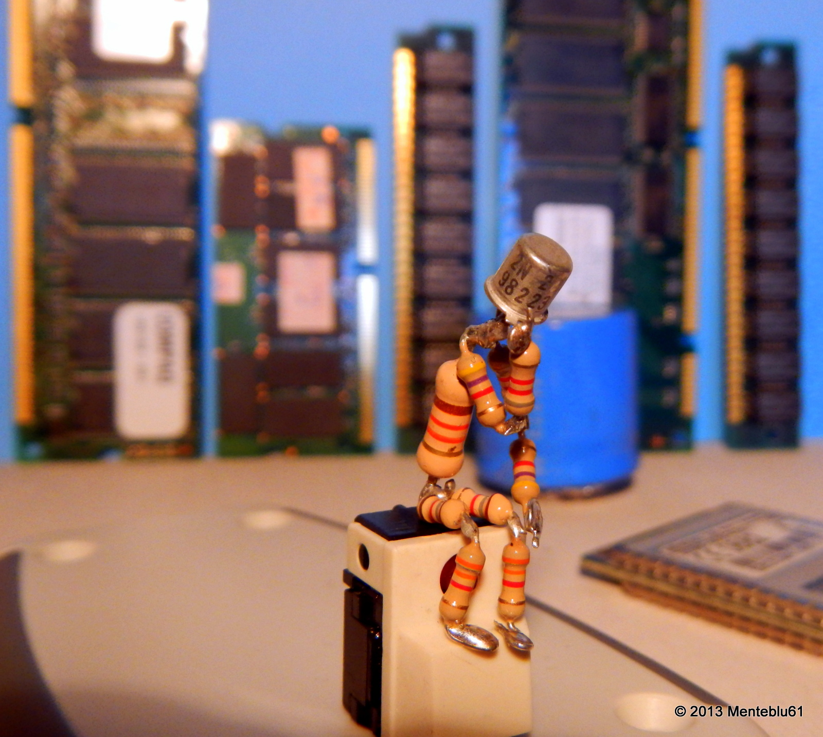 Le Penseur (The Thinker Resistant)