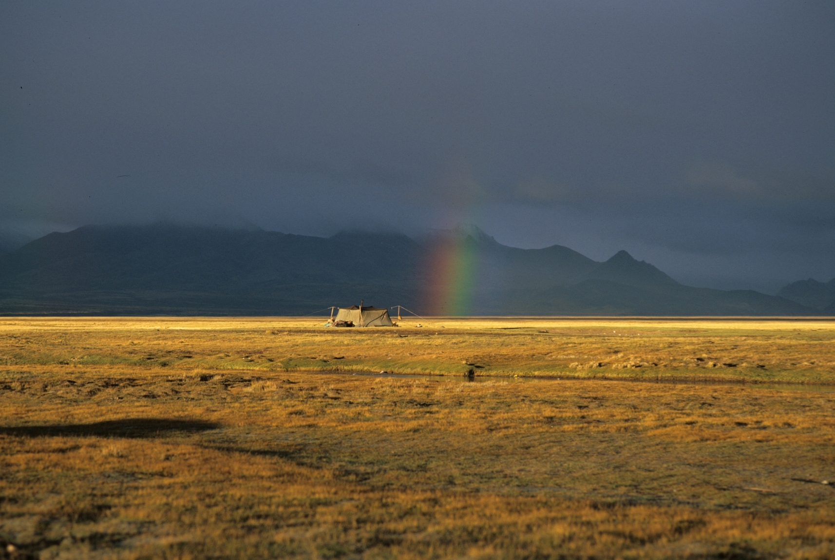 Rainbow for Nomadic Tibet Tibetans-