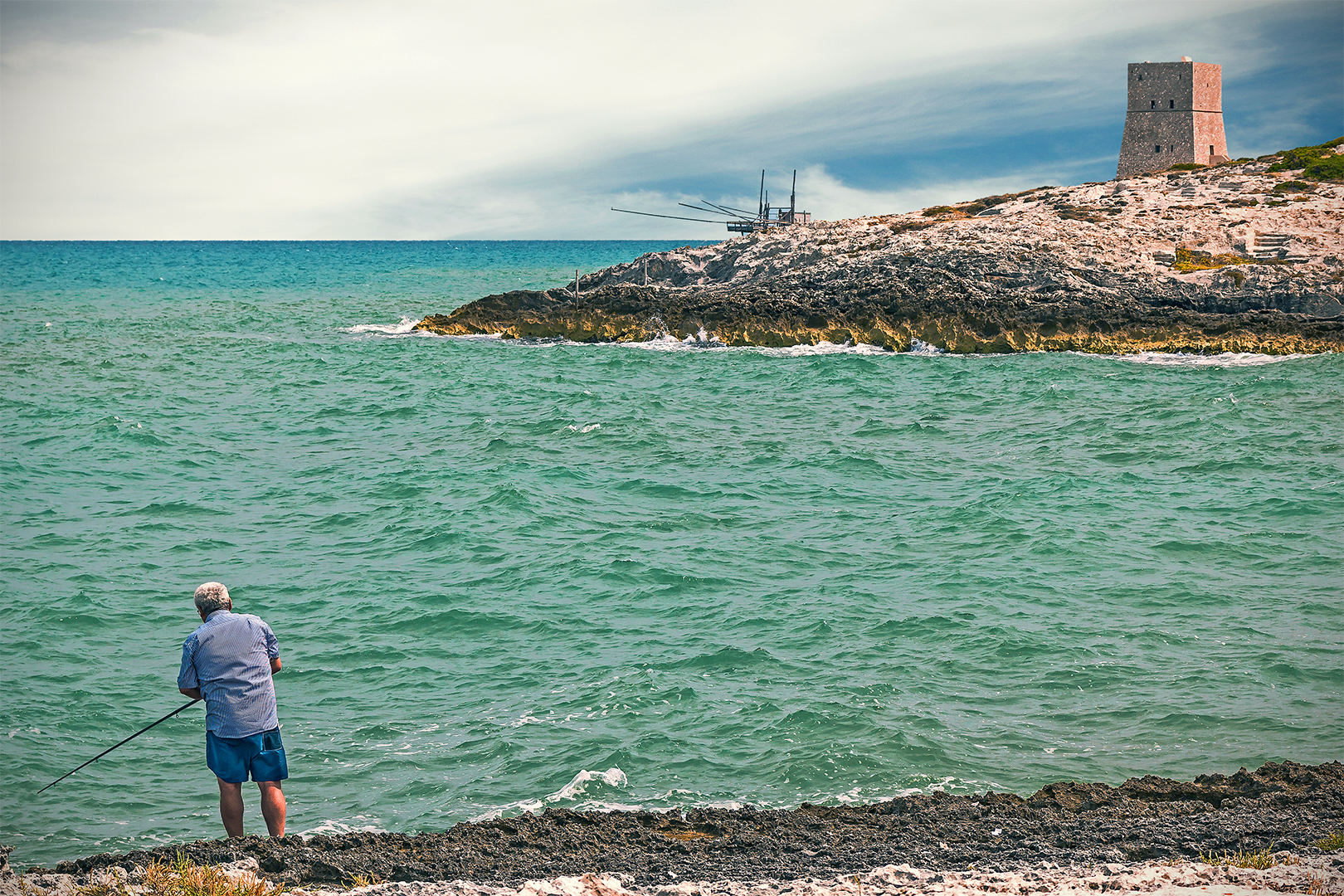 Vieste - Pescatore al Porticello