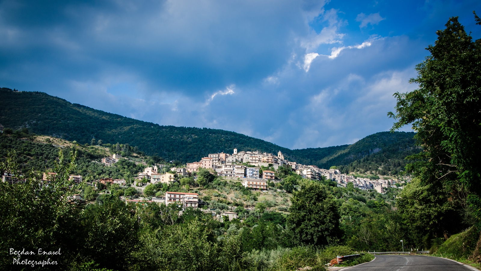 Piglio ripresa dal basso