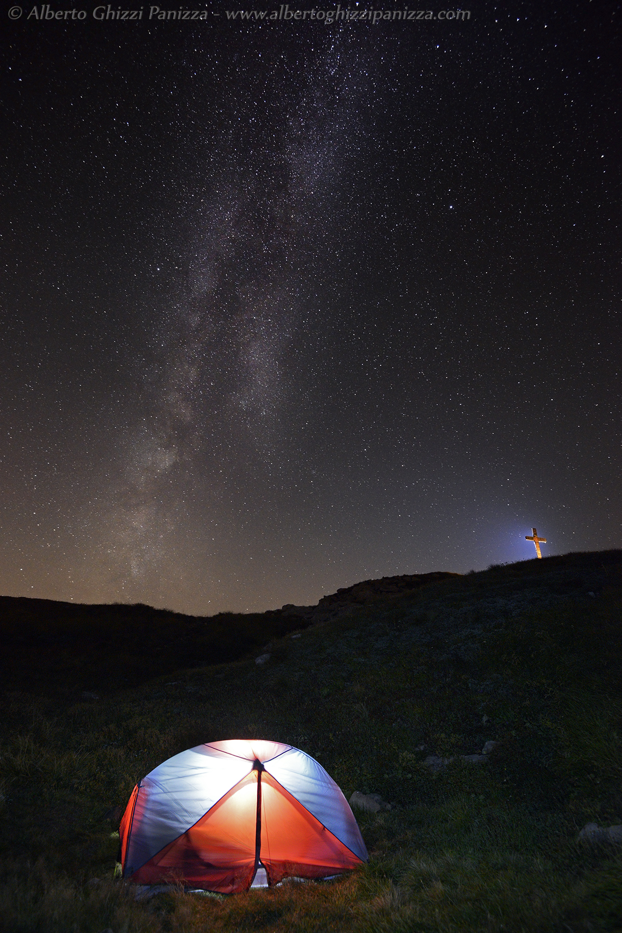 Via Lattea sul Monte Marmagna